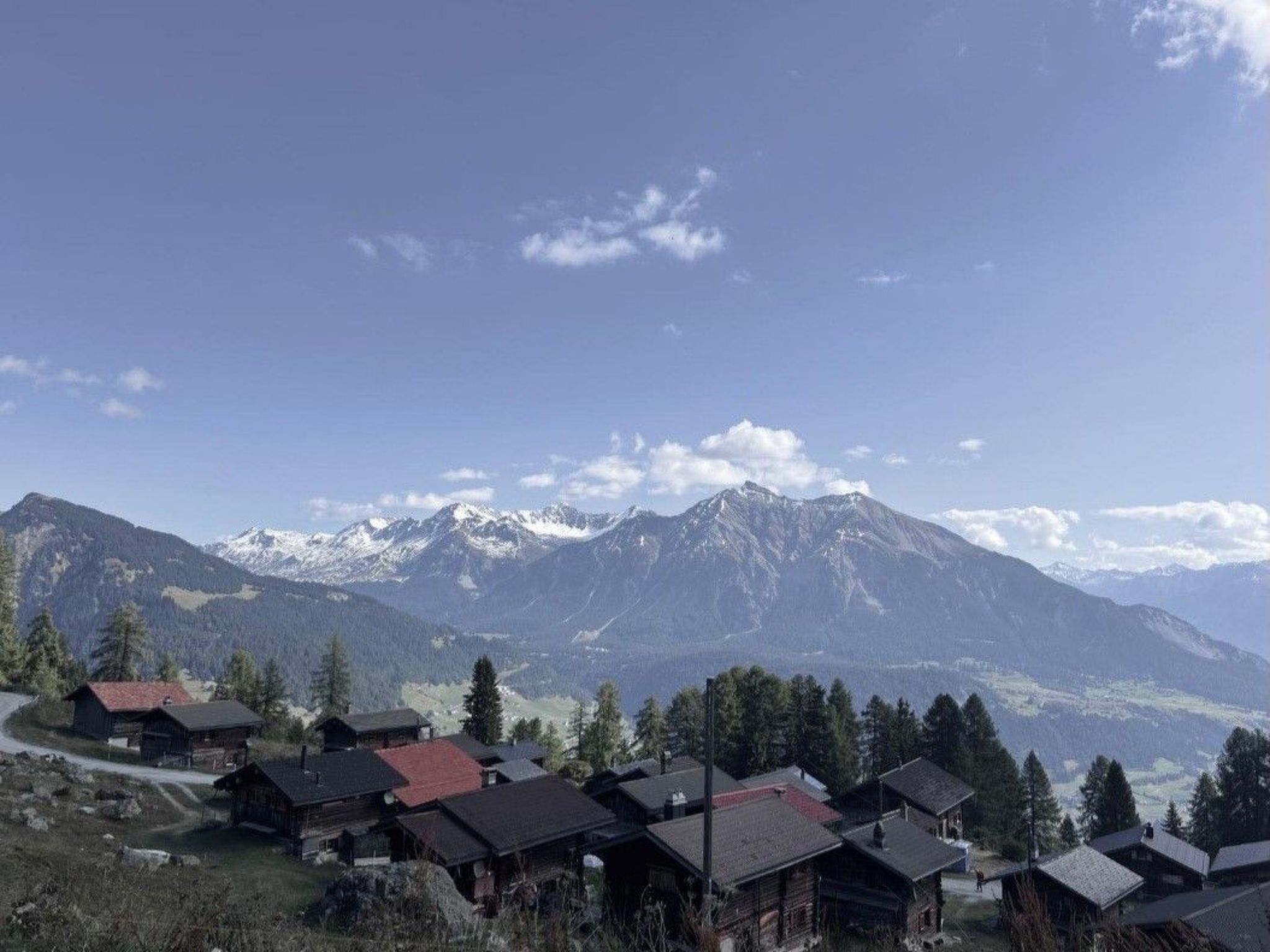 Appartement Maiensäss Stafel 45, (Mutten), – Vue, photo 7 sur 28