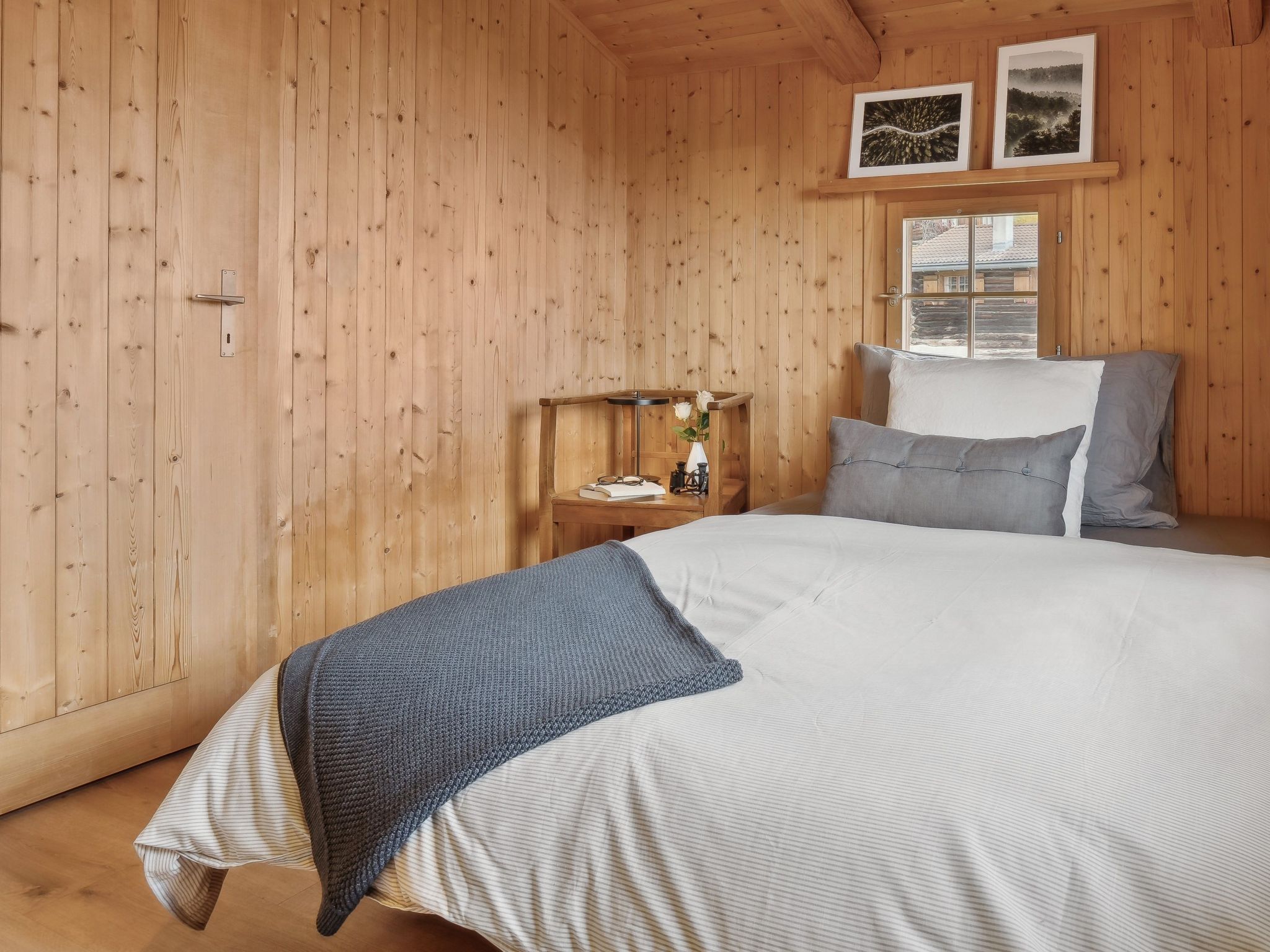 Appartement Maiensäss Stafel 45, (Mutten), – Chambre, photo 21 sur 28