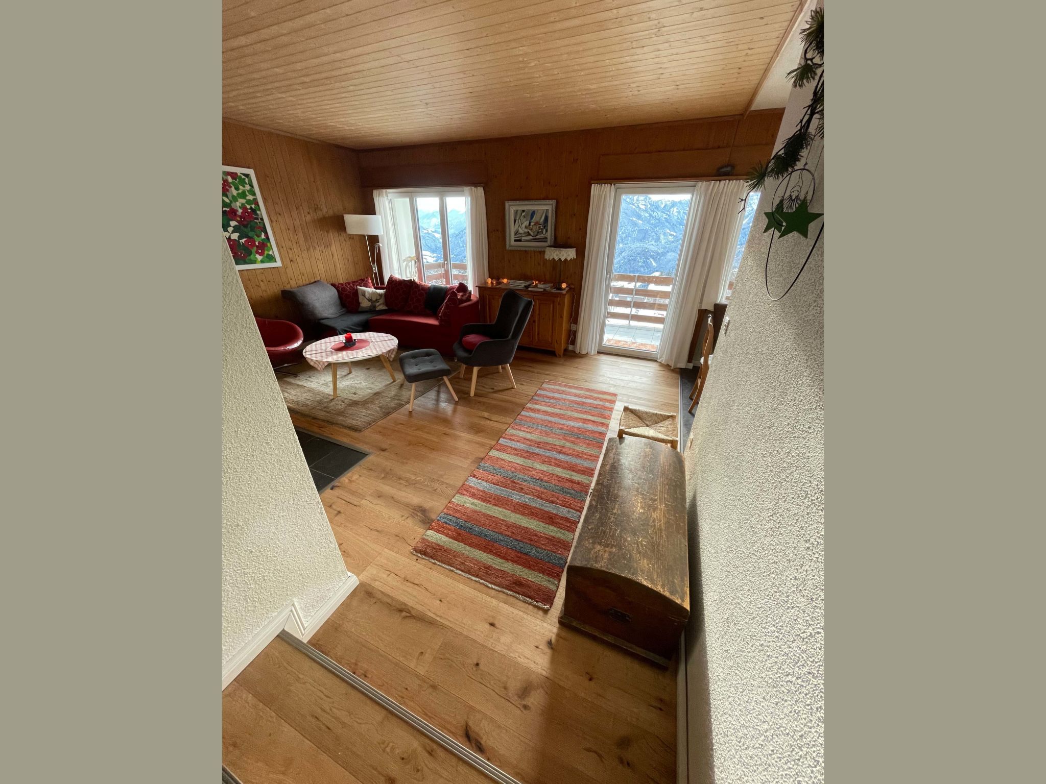 Wohnung Ohlenroth-Kalberer, (Sarn-Lescha). - Binnen