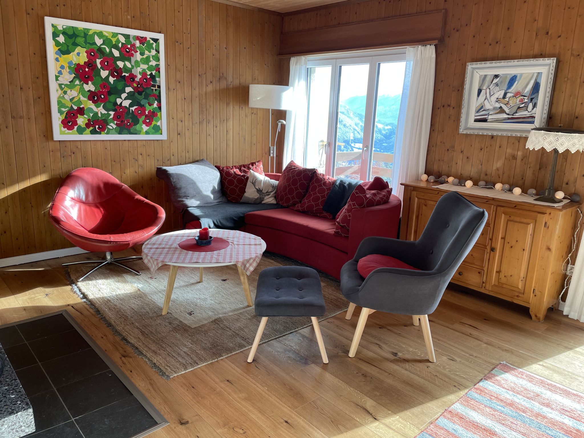 Wohnung Ohlenroth-Kalberer, (Sarn-Lescha). - Binnen