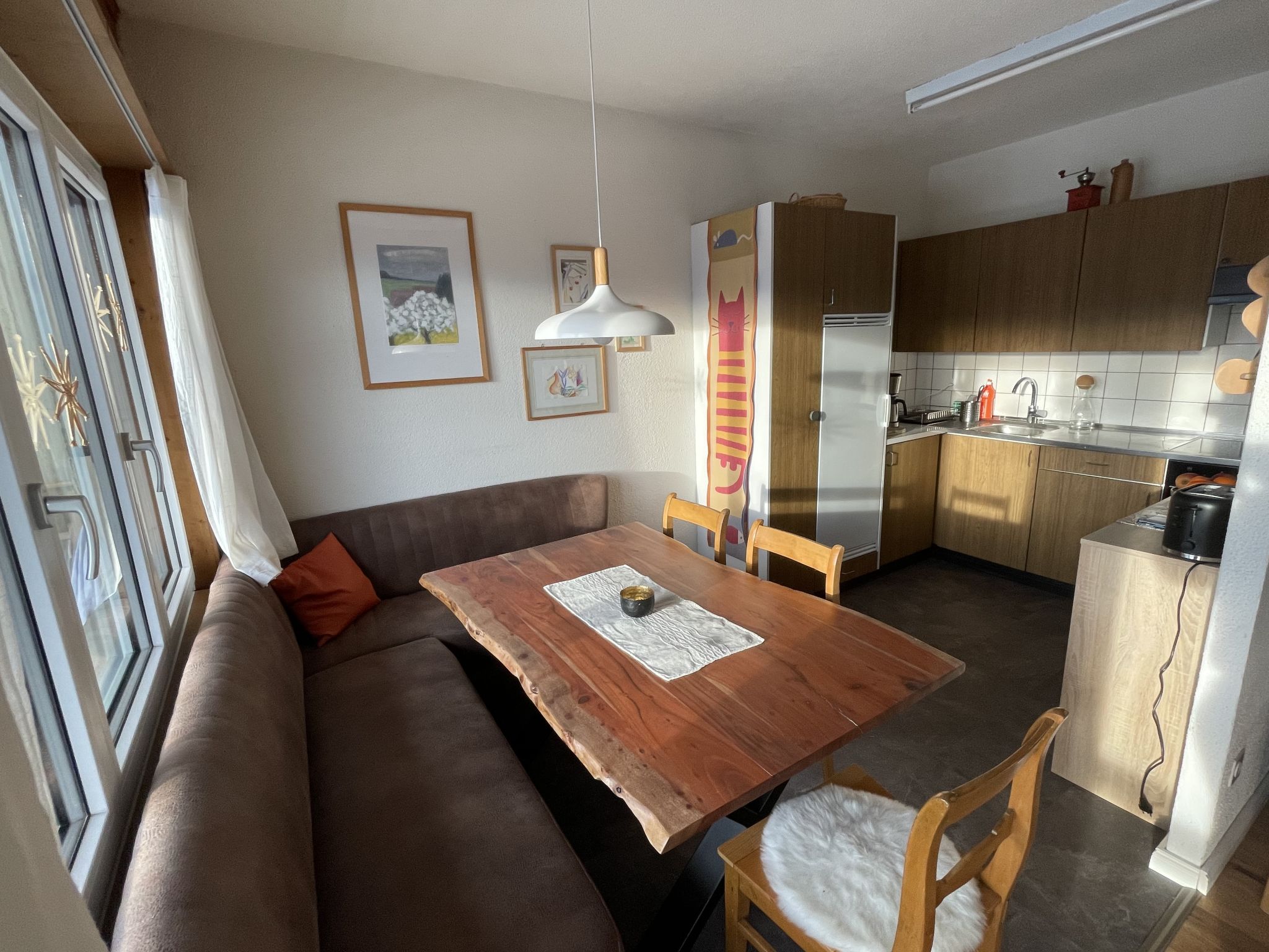 Wohnung Ohlenroth-Kalberer, (Sarn-Lescha). - Binnen