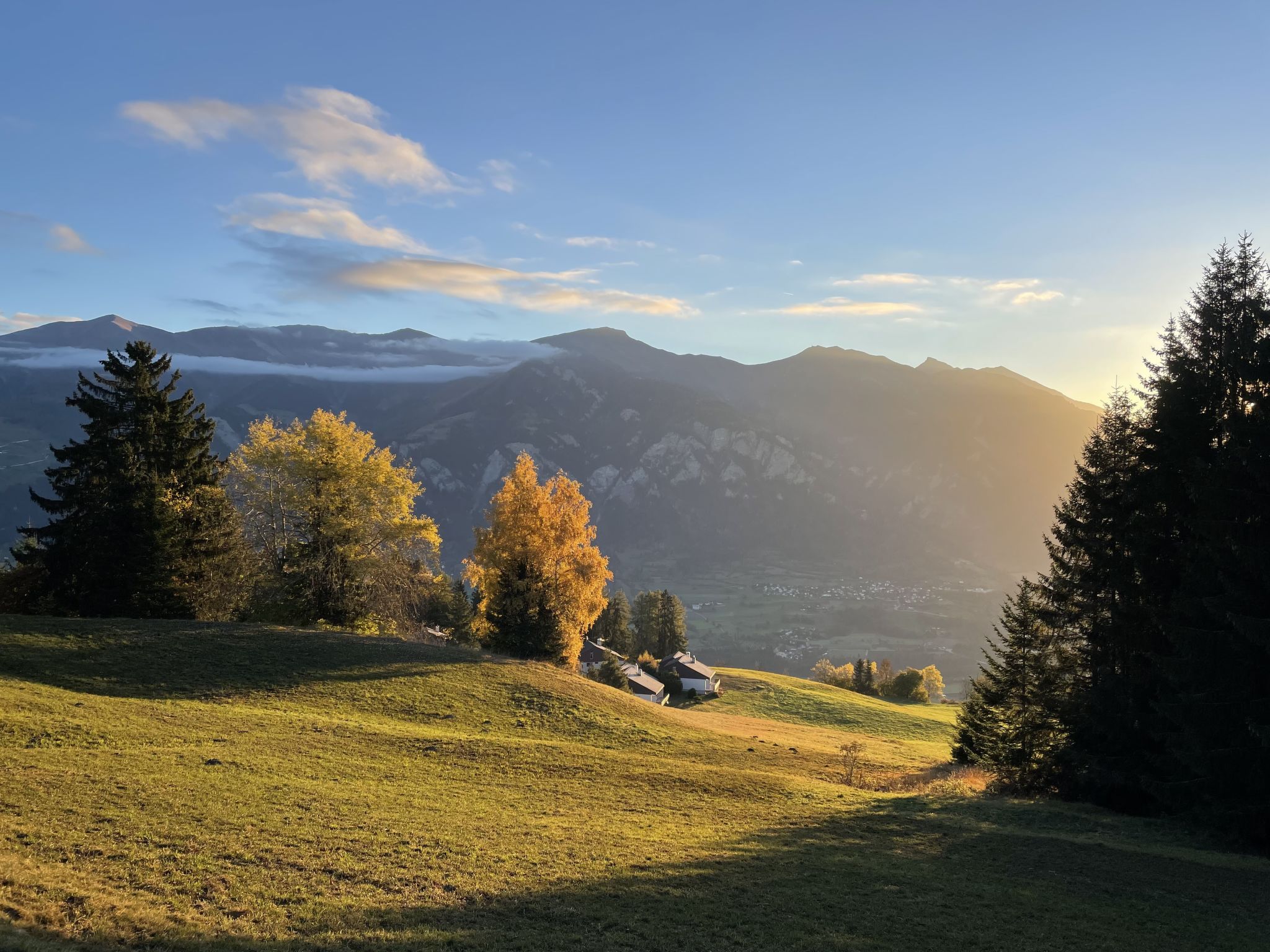 Wohnung Ohlenroth-Kalberer, (Sarn-Lescha). - Buiten
