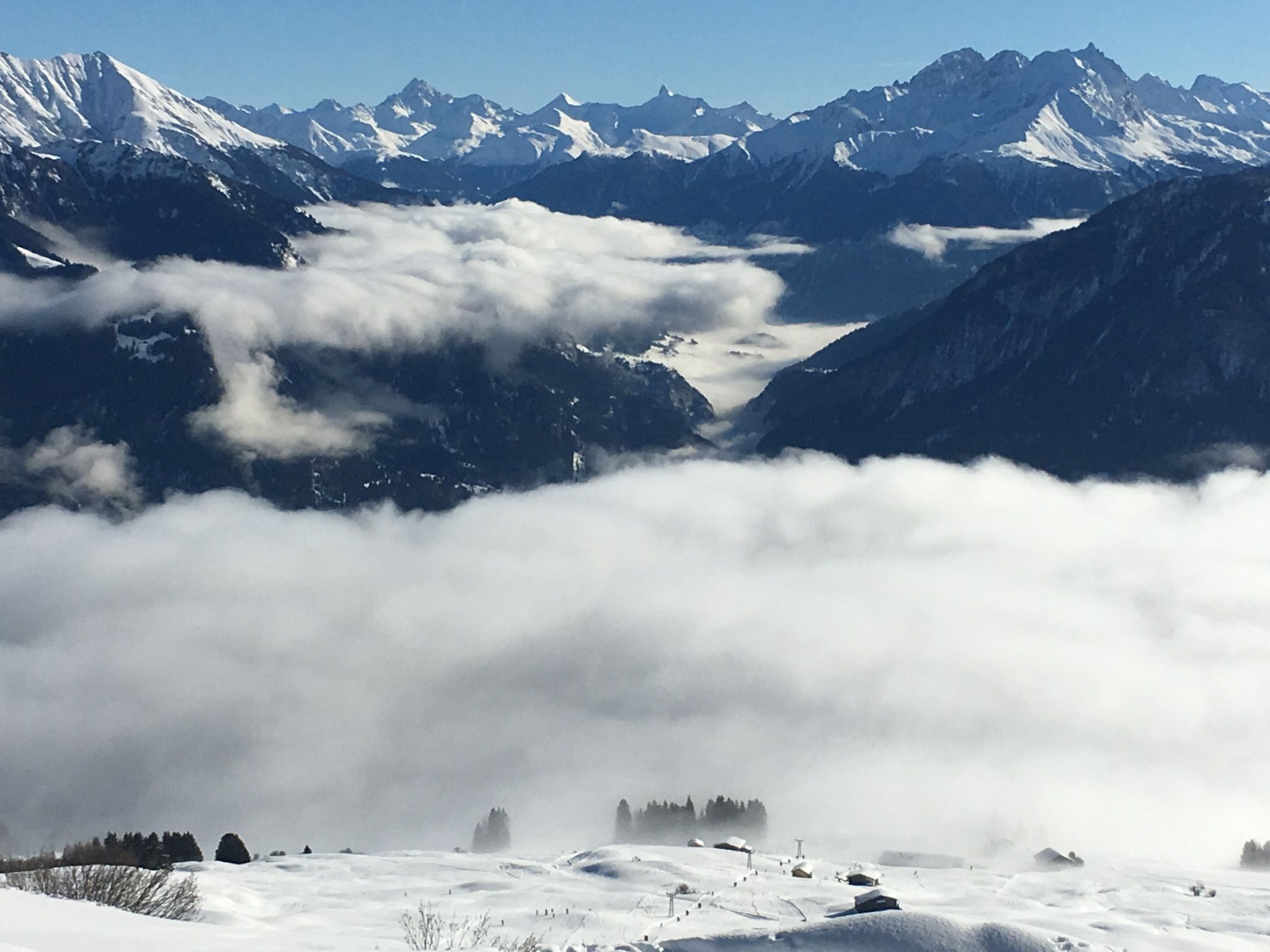 Wohnung Ohlenroth-Kalberer, (Sarn-Lescha). - Buiten