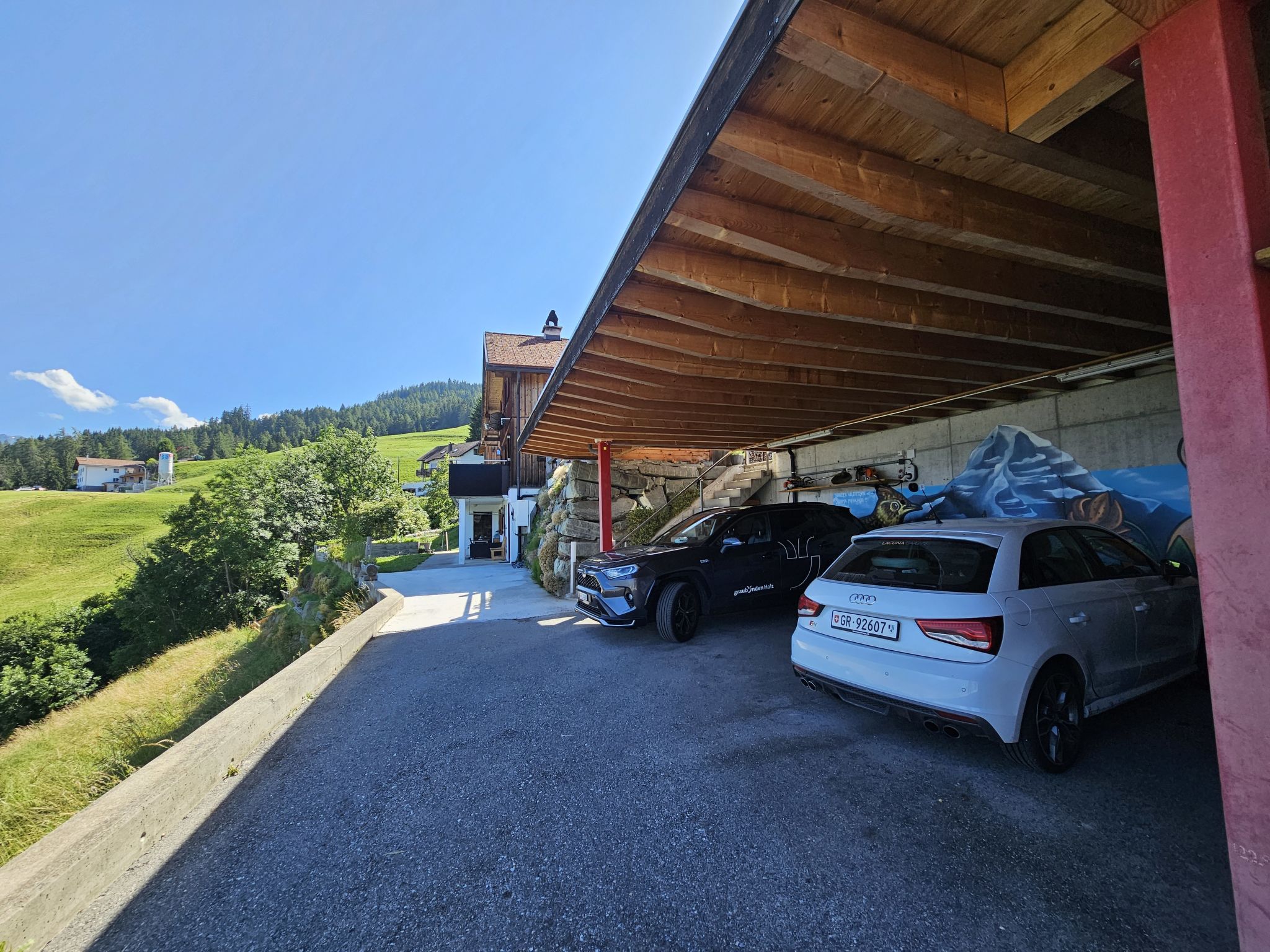 Im Försterhaus Dalin, (Dalin). - Buiten