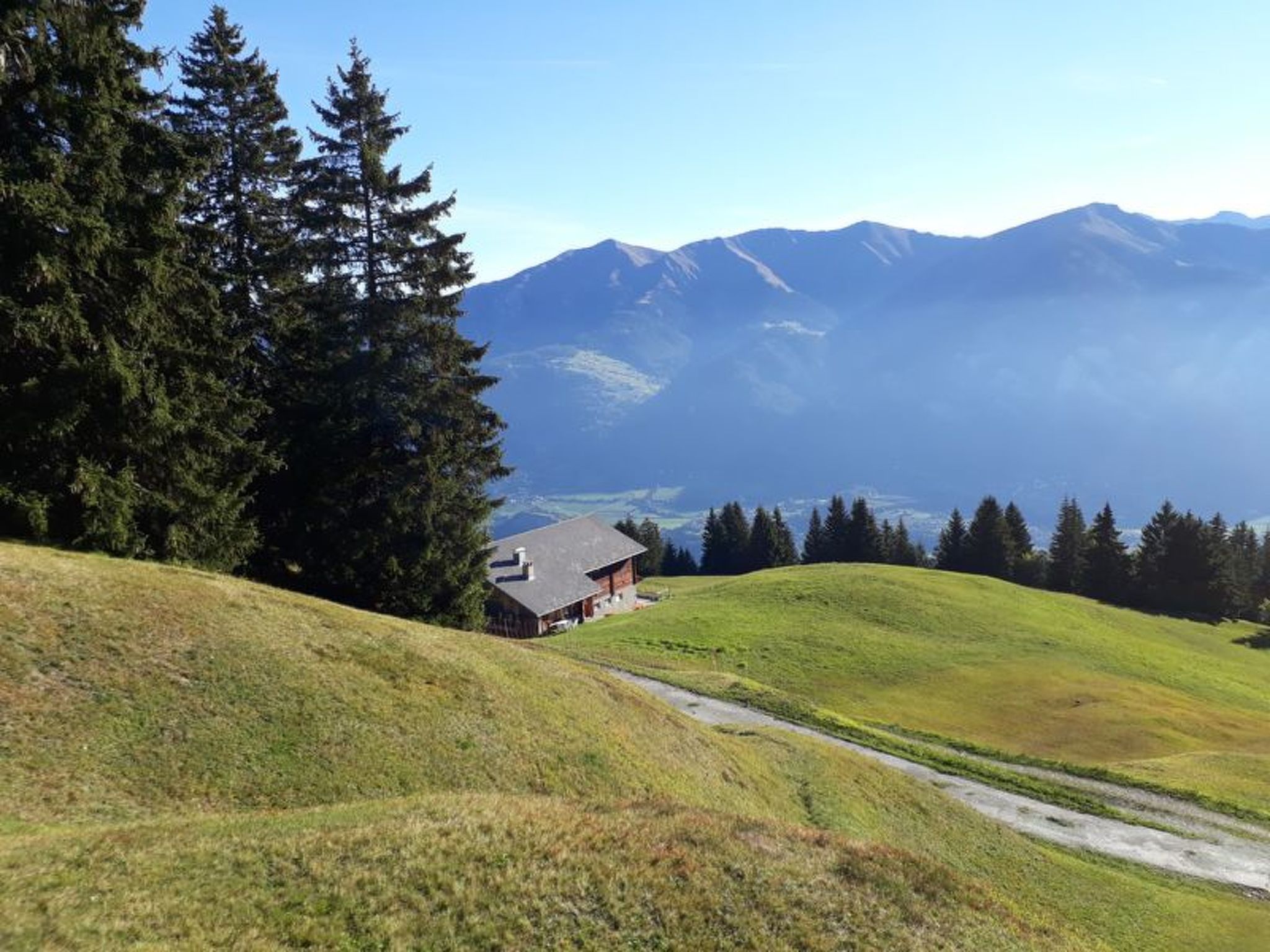 Appartement Maiensäss Rüs, (Präz), – Vue, photo 9 sur 16