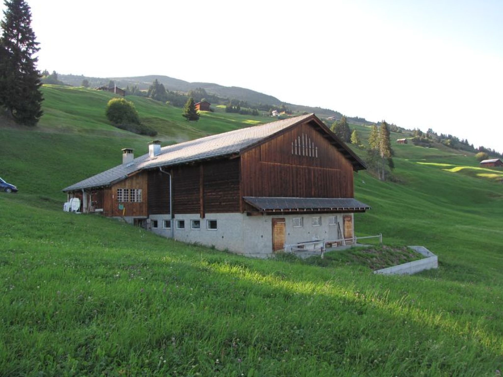 Appartement Maiensäss Rüs, (Präz), – Extérieur de la maison, photo 11 sur 16