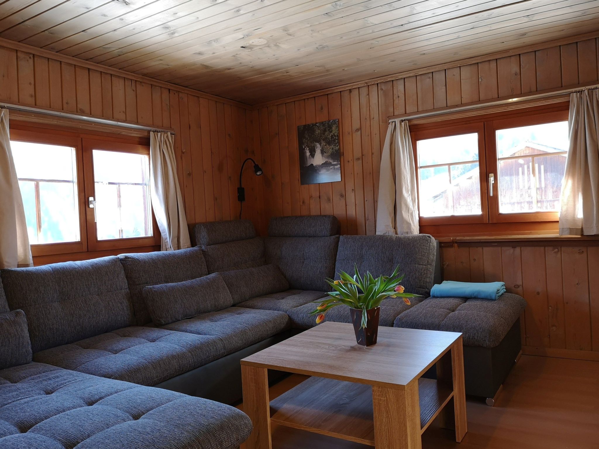 Appartement Hof Beeli, (Tschappina), – Séjour, photo 7 sur 11