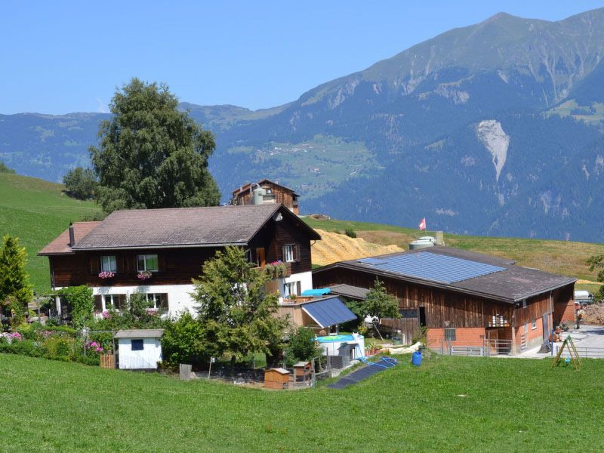 Appartement Wohnung Hof Coms, (Urmein), – Extérieur, photo 9 sur 20
