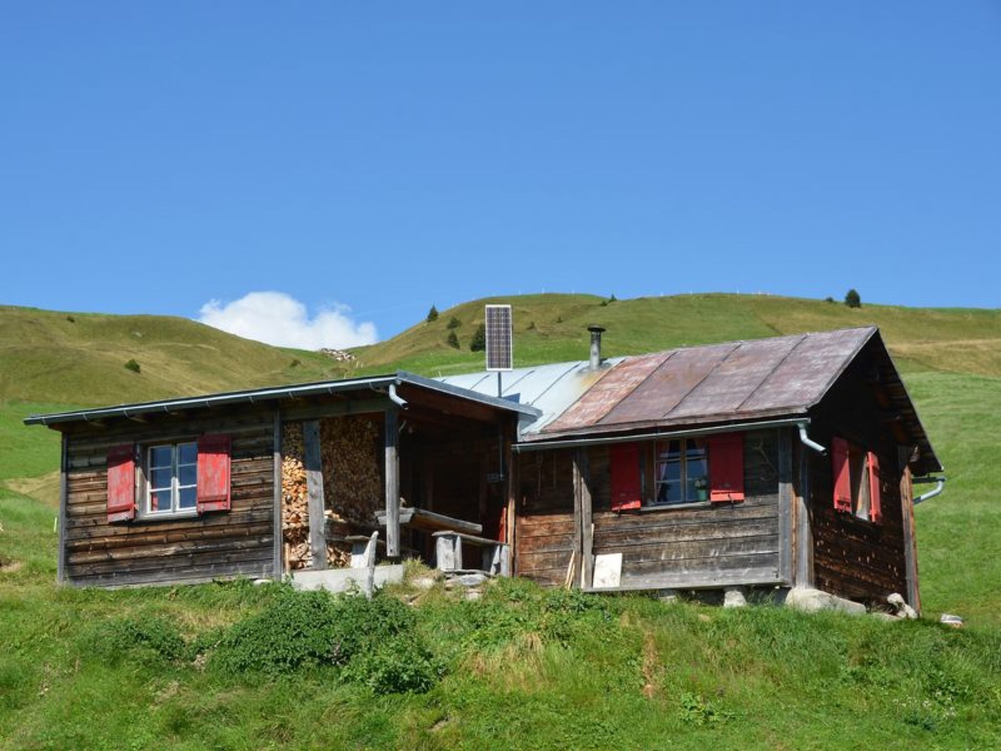 Appartement Maiensäss Dros, (Mathon), – Extérieur de la maison, photo 6 sur 24
