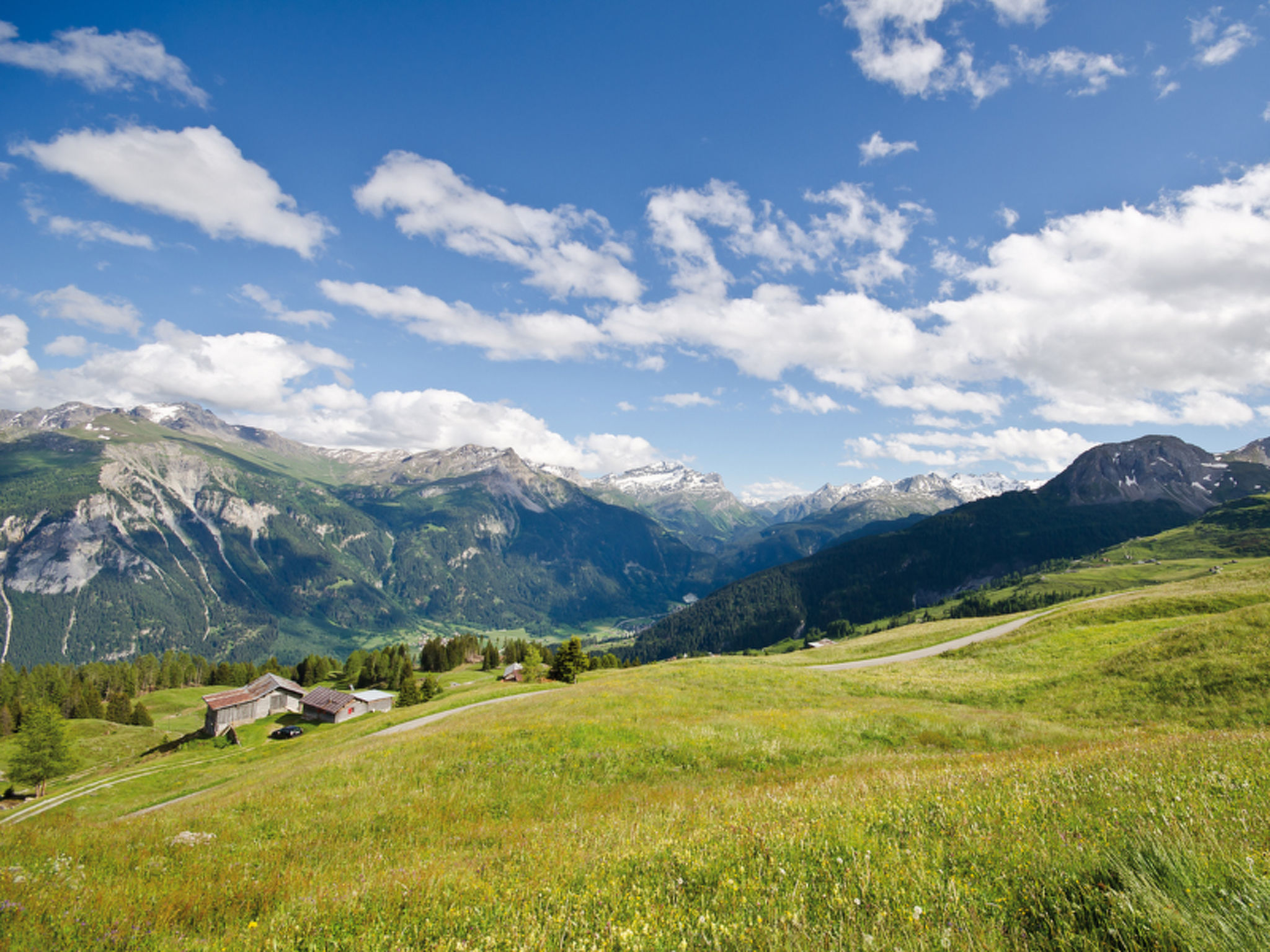 Maiensäss Dros, (Mathon). - Buiten