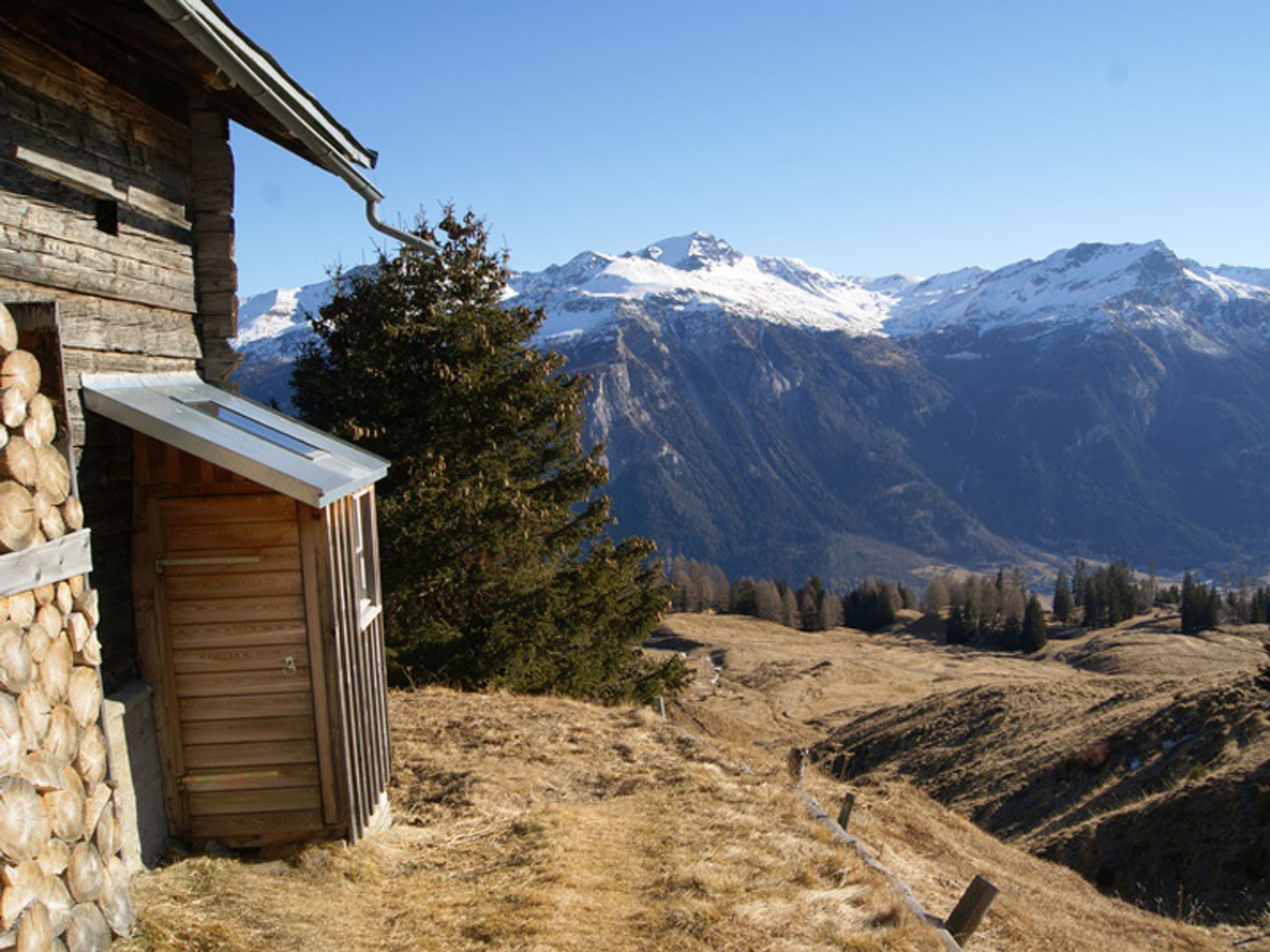 Maiensäss Dros, (Mathon). - Buiten
