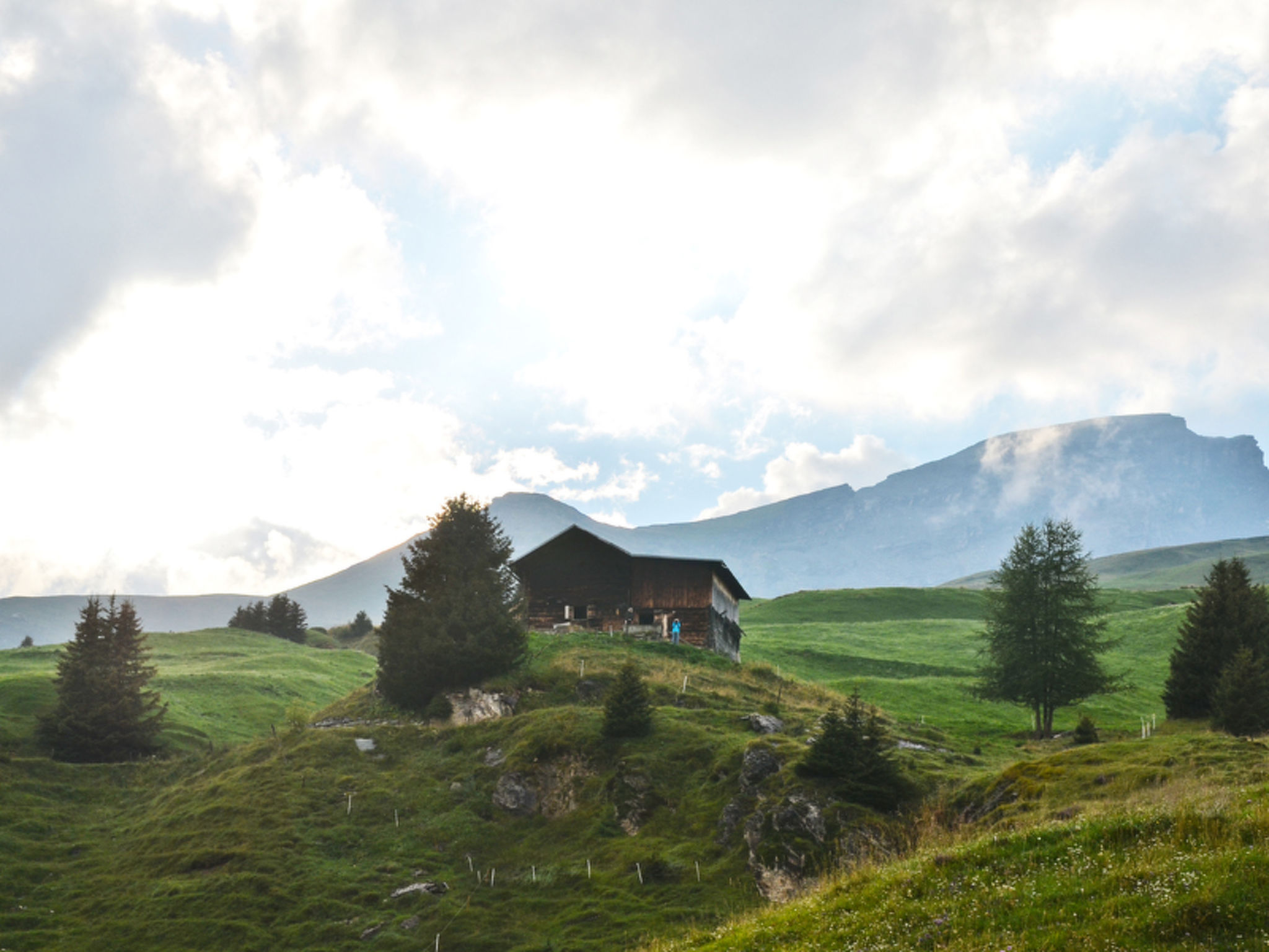 Maiensäss Dros, (Mathon). - Buiten