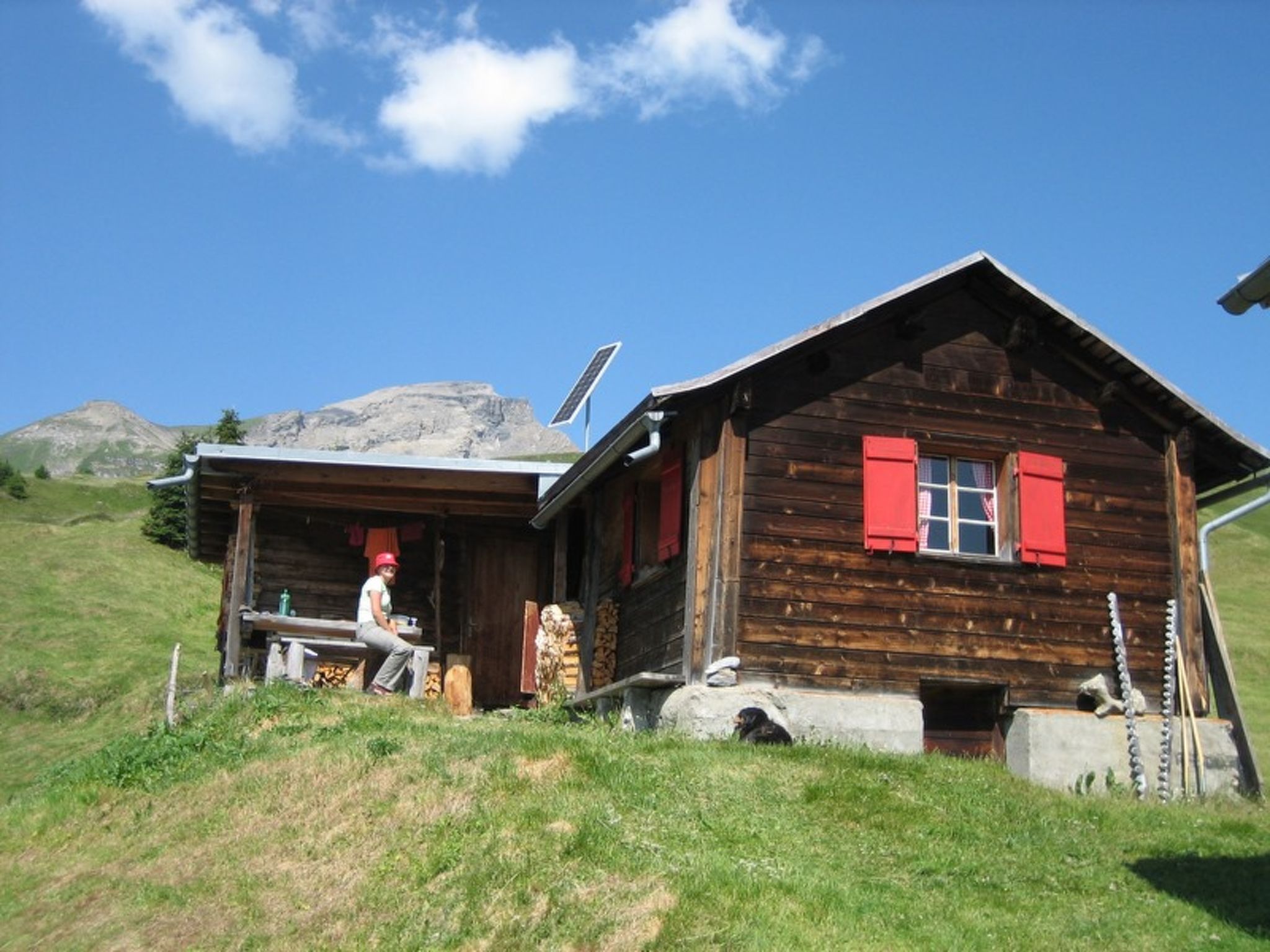 Maiensäss Dros, (Mathon).