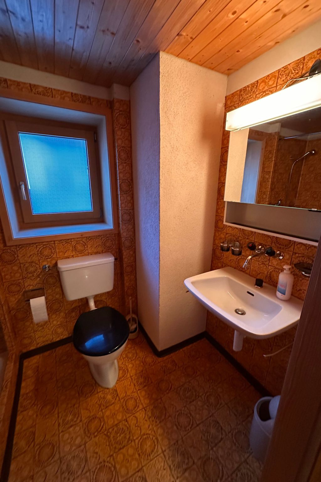 Appartement Wohnung Stücklihaus, (Sufers), – Salle de bains, photo 10 sur 12