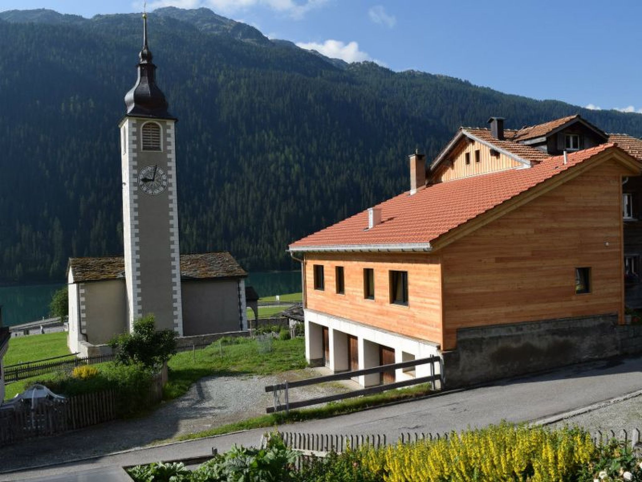 Appartement Wohnung Stücklihaus, (Sufers), – Extérieur de la maison, photo 12 sur 12