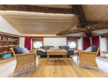 Knus appartement in Splügen met uitzicht op de Zwitserse Alpen - thumbnail 4