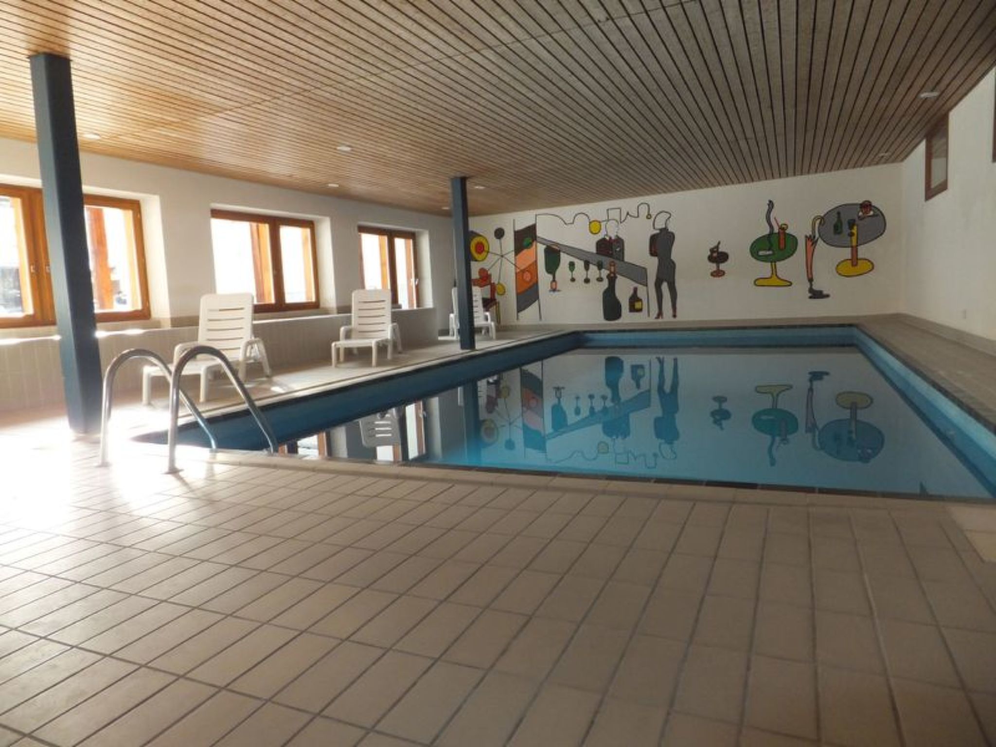 Appartement Wohnung Lippmeyer, (Splügen), – Piscine intérieure, photo 8 sur 10