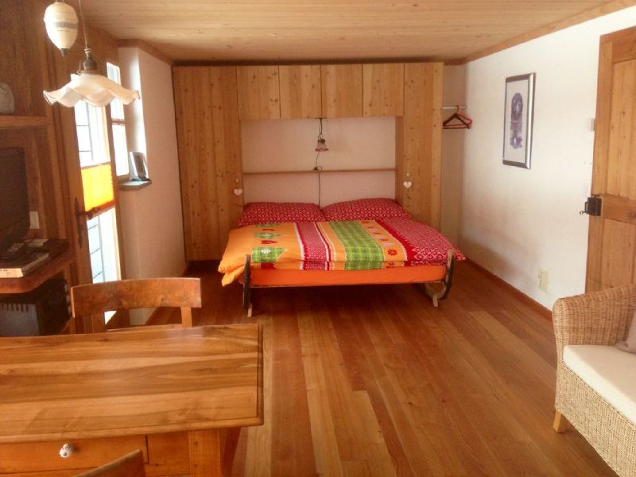 Appartement Studio Müller Dria Ställa, (Splügen), – Chambre, photo 6 sur 11