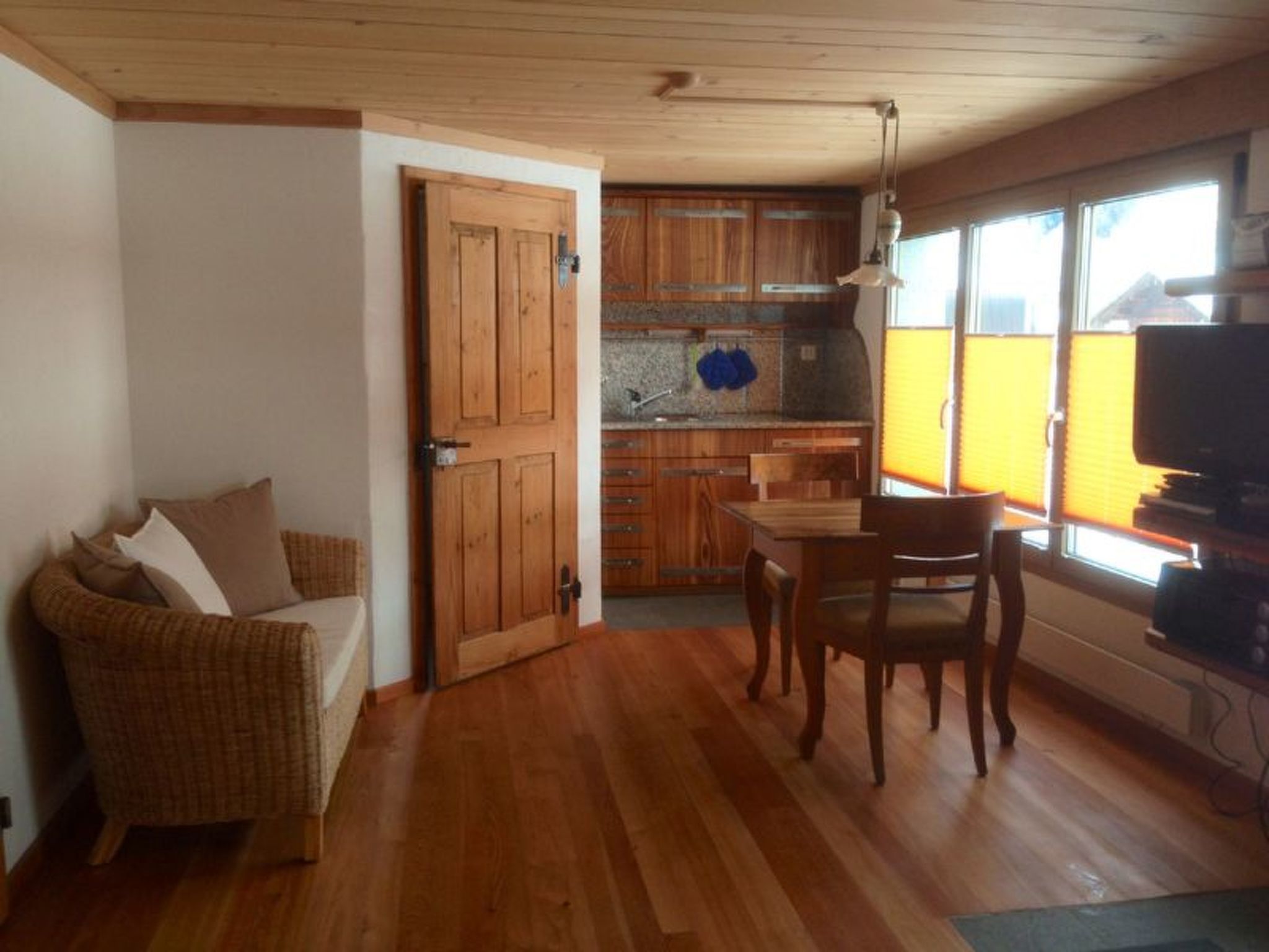 Appartement Studio Müller Dria Ställa, (Splügen), – Cuisine et coin repas, photo 8 sur 11