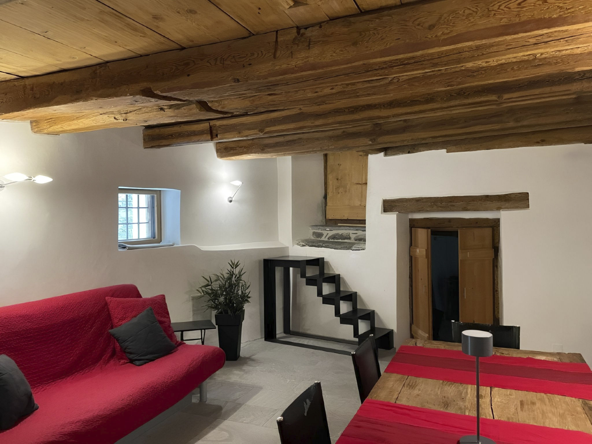 Historisches Teiler-Haus, (Splügen). - Binnen