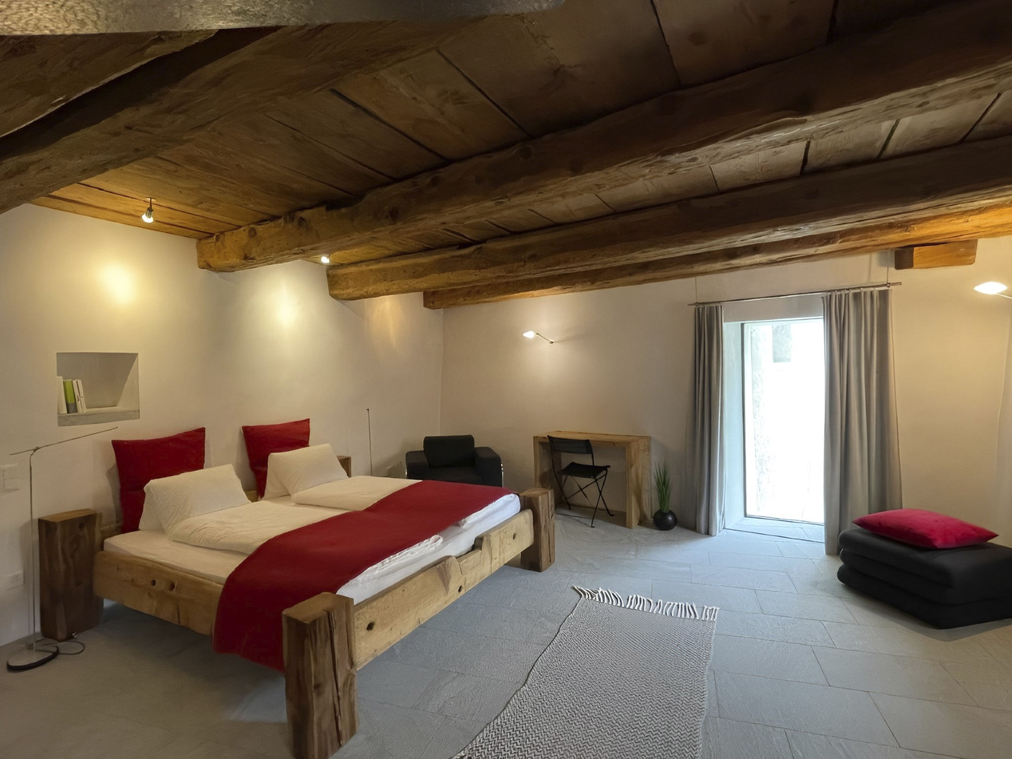 Appartement Historisches Teiler-Haus, (Splügen), – Chambre, photo 6 sur 13