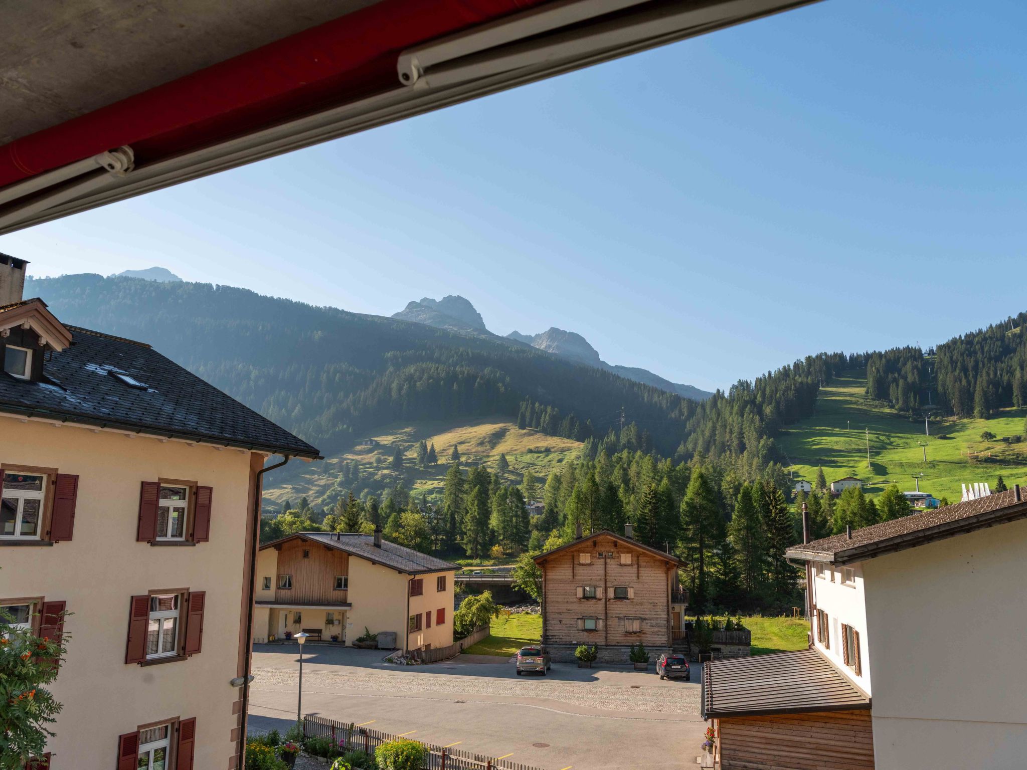 Appartement Mengelt, (Splügen), – Vue, photo 12 sur 16