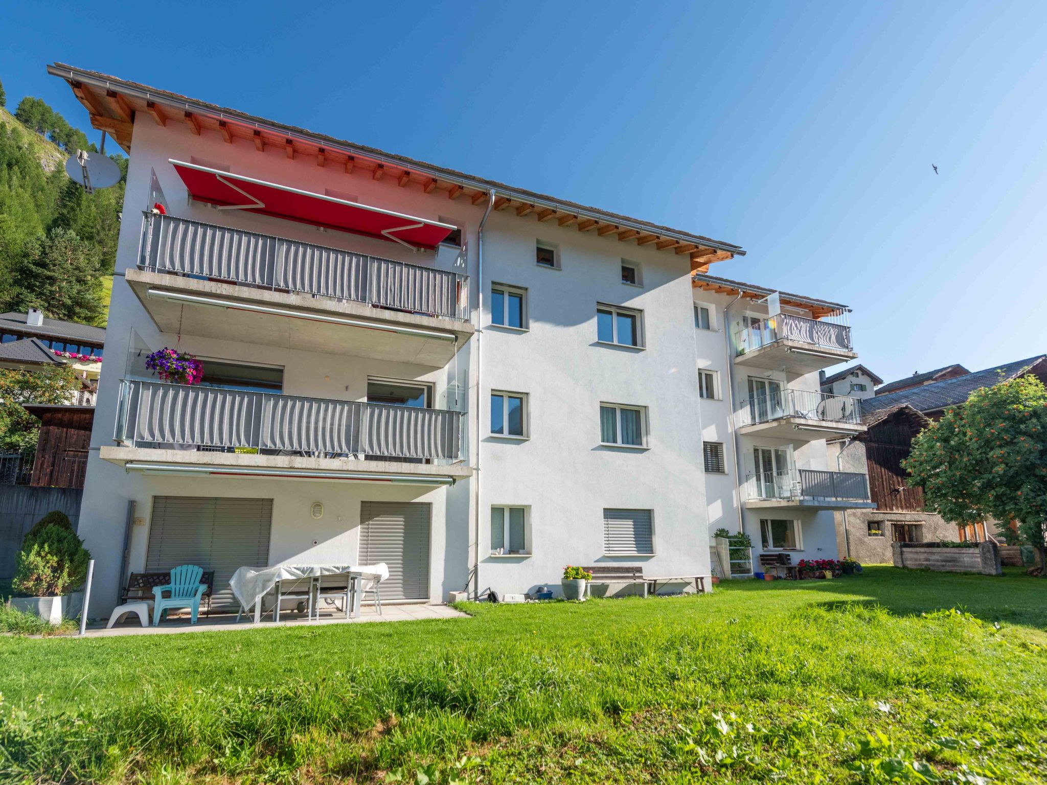 Appartement Mengelt, (Splügen), – Extérieur, photo 14 sur 16