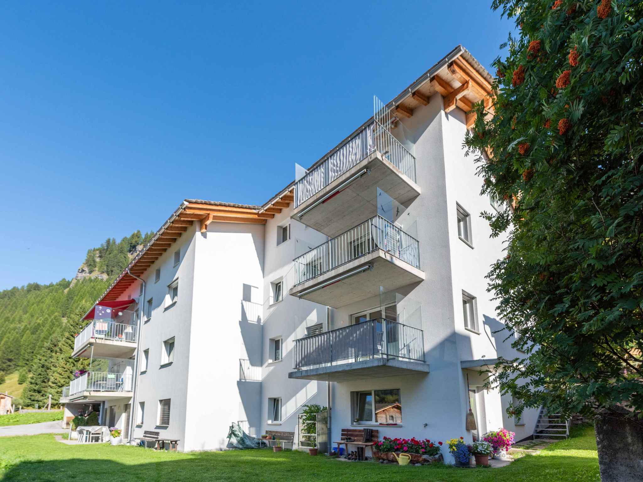 Appartement Mengelt, (Splügen), – Extérieur, photo 15 sur 16