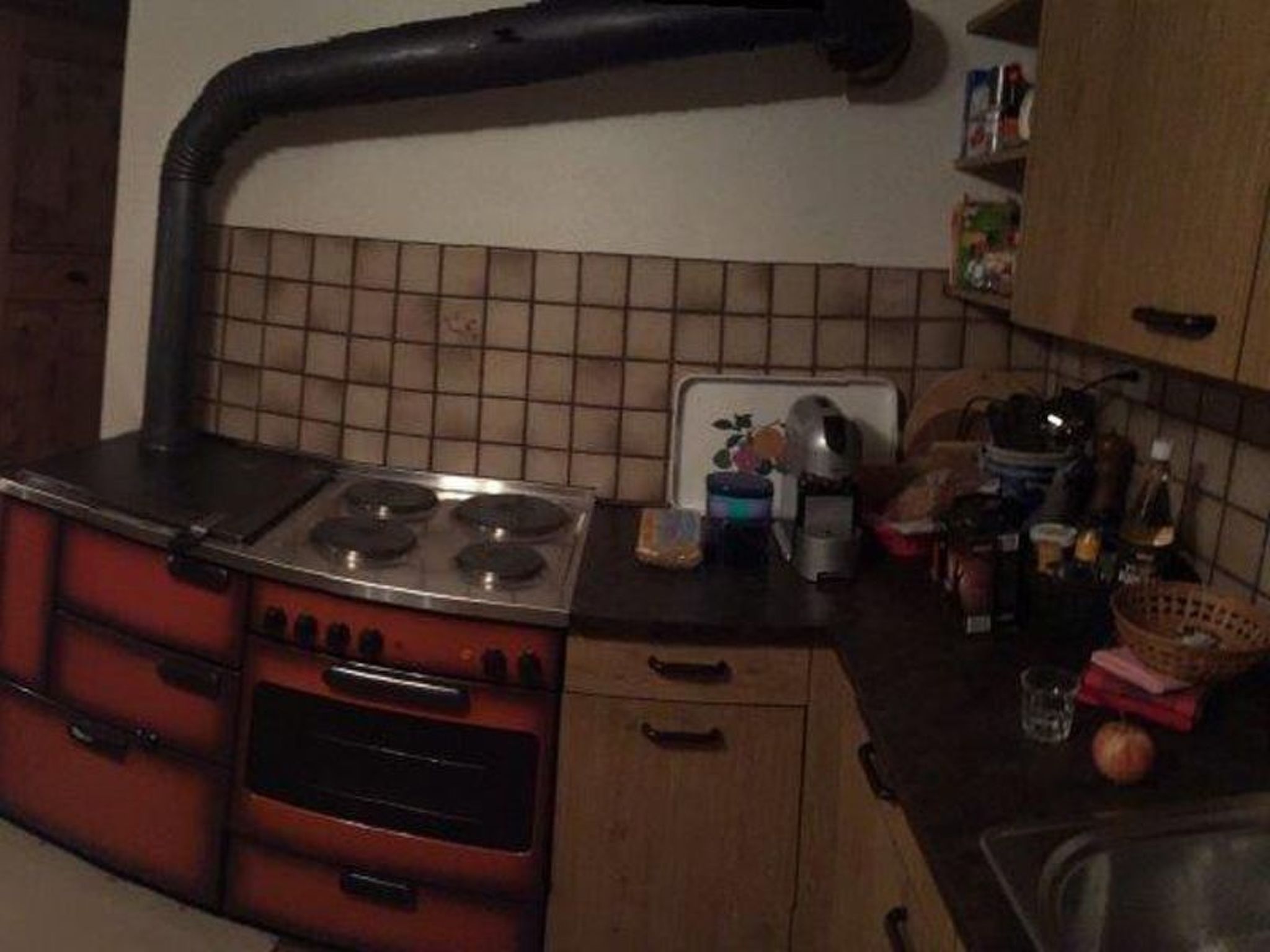 Appartement Wohnung Etter Albertinihaus, (Splügen), – Cuisine et coin repas, photo 9 sur 10