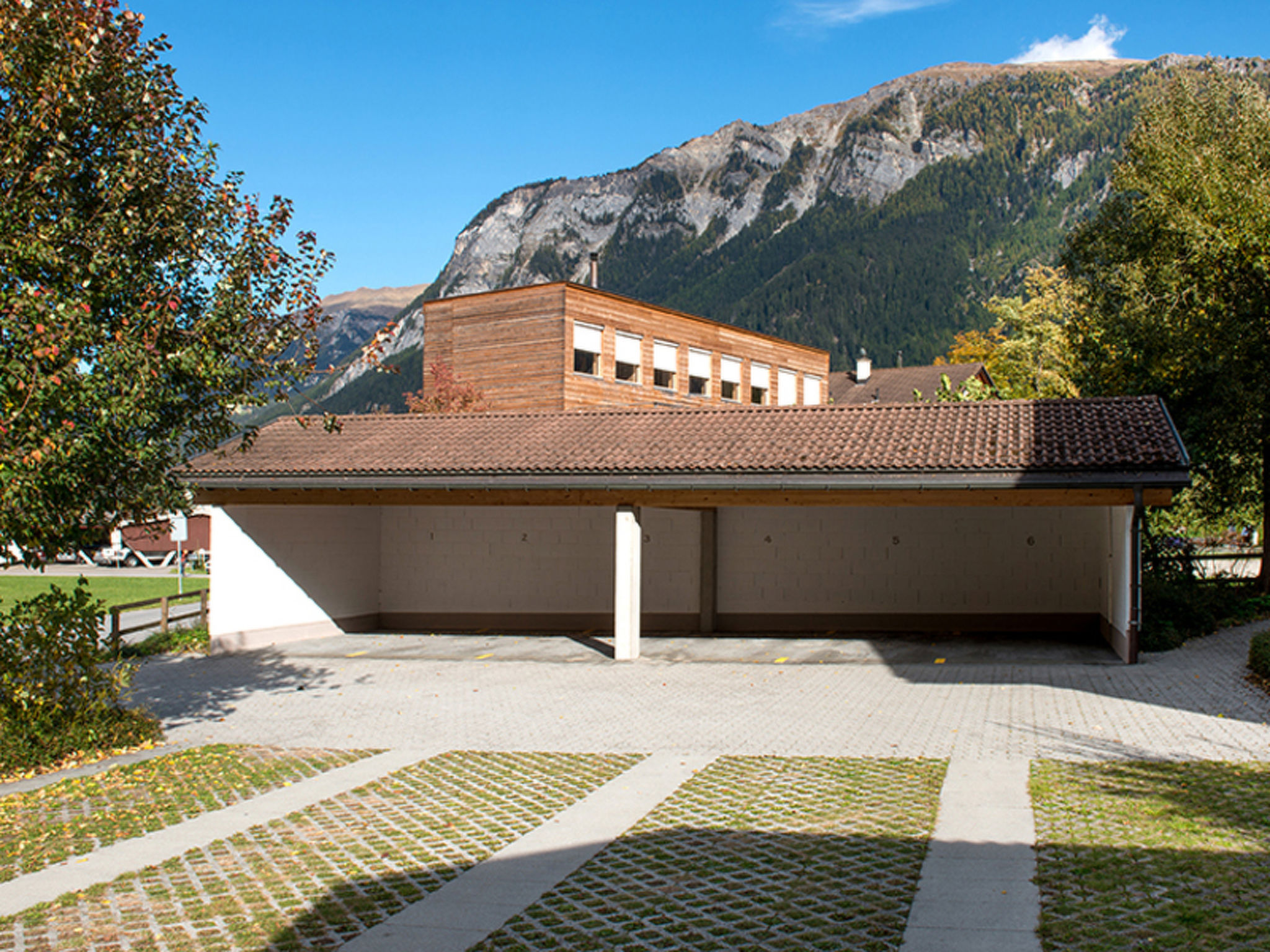 Muntschi, (Andeer). - Buiten