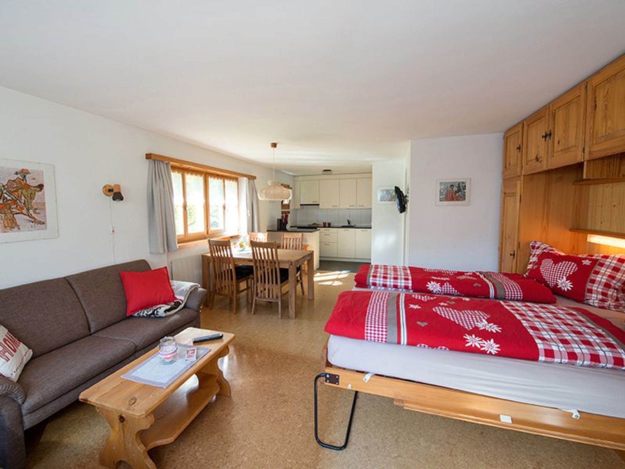 Appartement Ferienhaus Muntschi, (Andeer), – Séjour, photo 9 sur 37