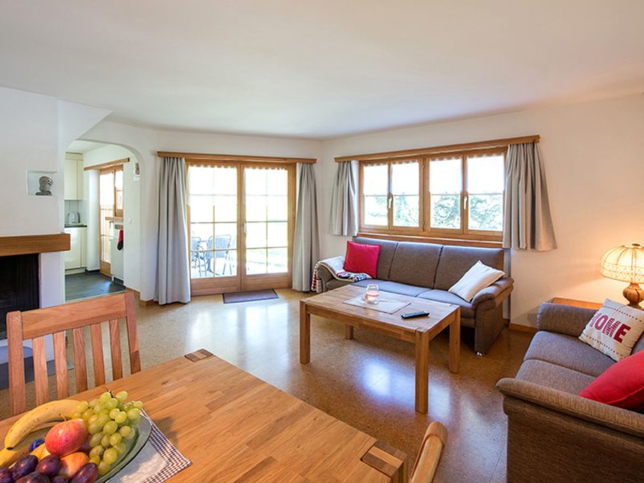 Appartement Ferienhaus Muntschi, (Andeer), – Cuisine et coin repas, photo 3 sur 38