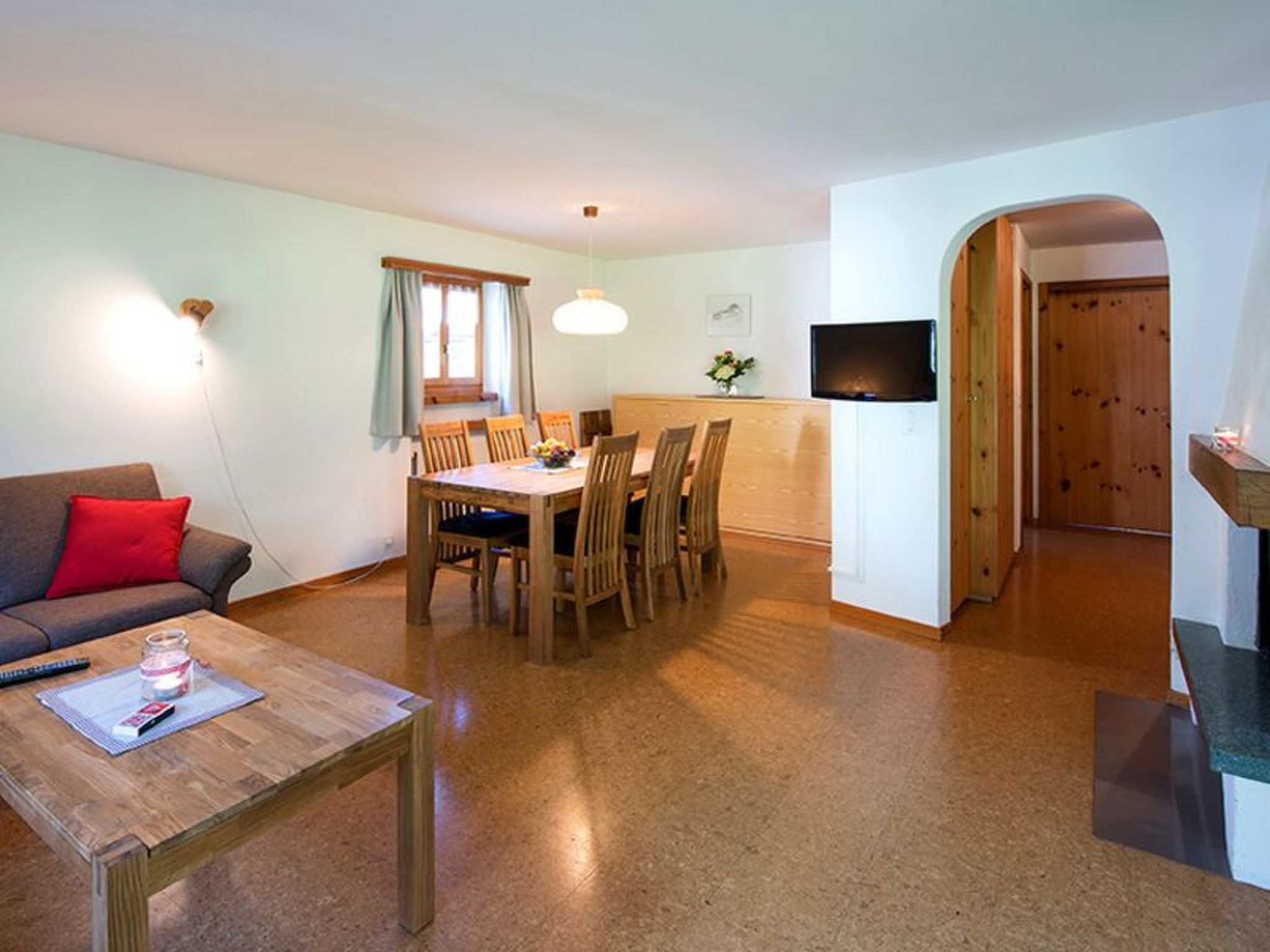 Appartement Ferienhaus Muntschi, (Andeer), – Cuisine et coin repas, photo 5 sur 38