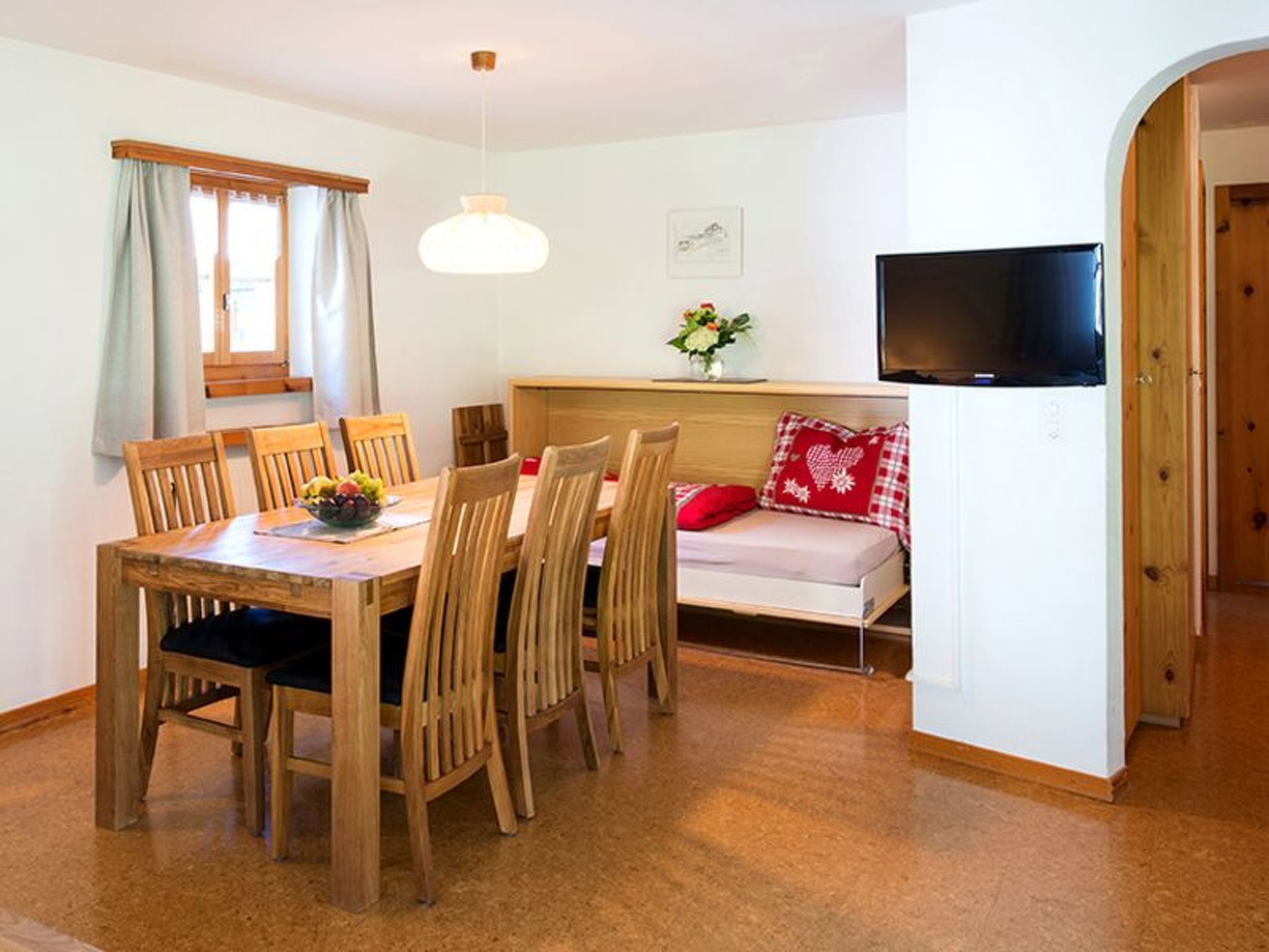 Appartement Ferienhaus Muntschi, (Andeer), – Cuisine et coin repas, photo 6 sur 38