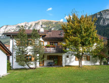 Knusse studio voor 2 in Andeer met balkon en bergzicht - thumbnail 5