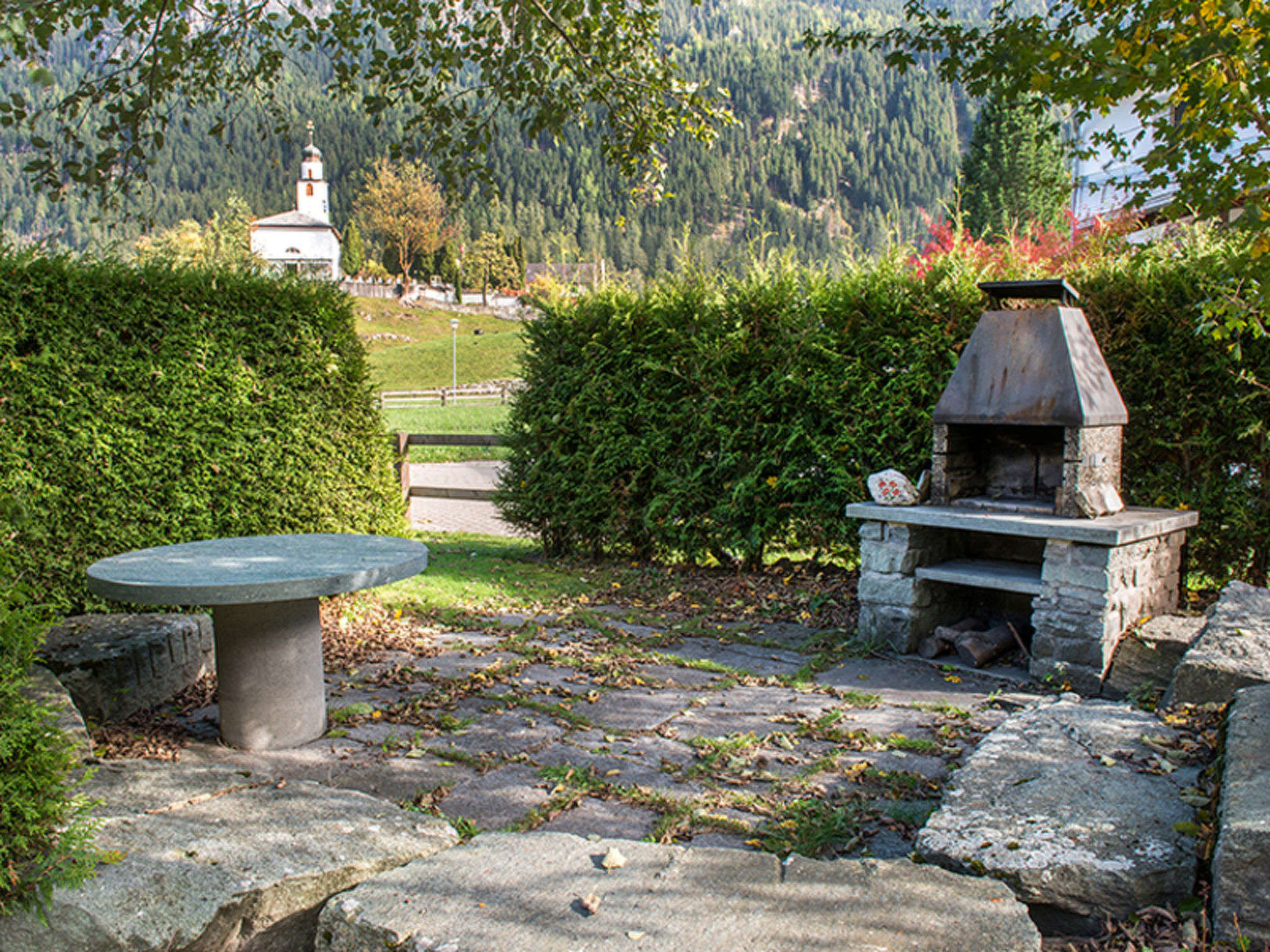 Muntschi, (Andeer). - Buiten