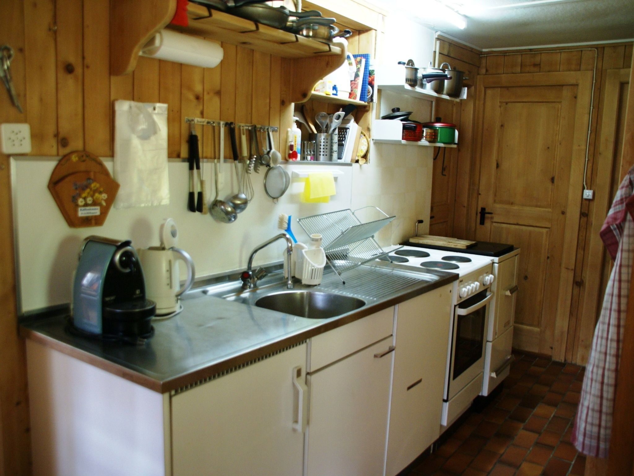 Appartement Haus La Crappa, (Andeer), – Cuisine et coin repas, photo 9 sur 12