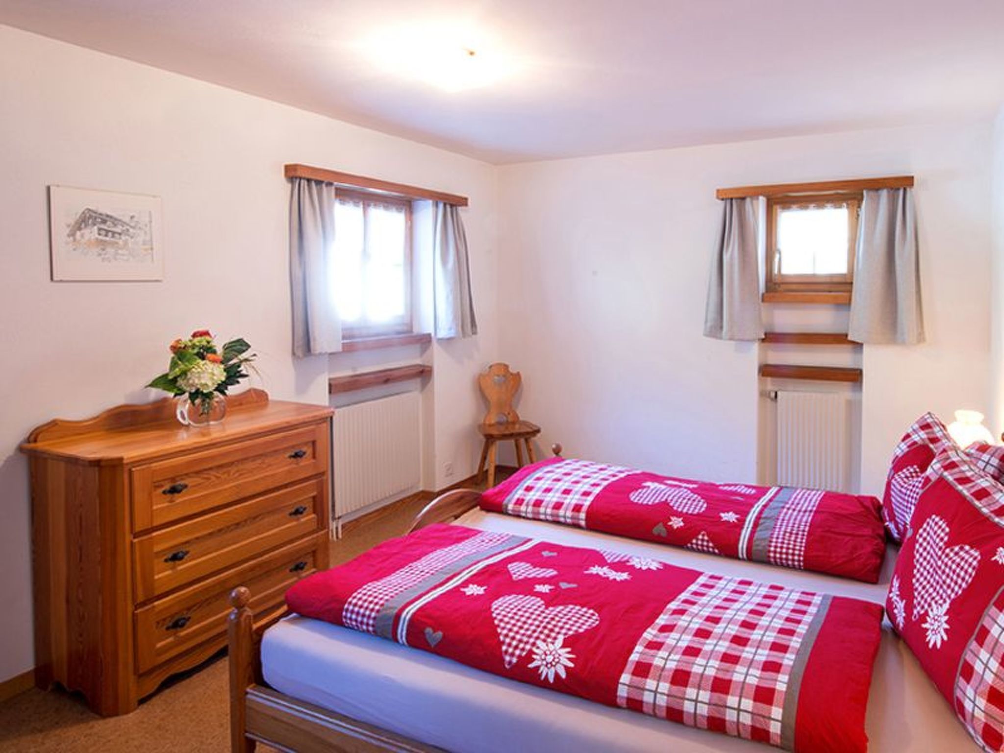 Appartement Ferienhaus Muntschi, (Andeer), – Chambre, photo 10 sur 39