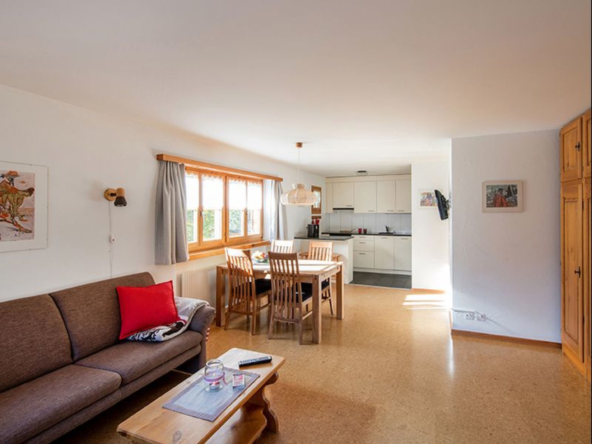 Appartement Ferienhaus Muntschi, (Andeer), – Cuisine et coin repas, photo 5 sur 38
