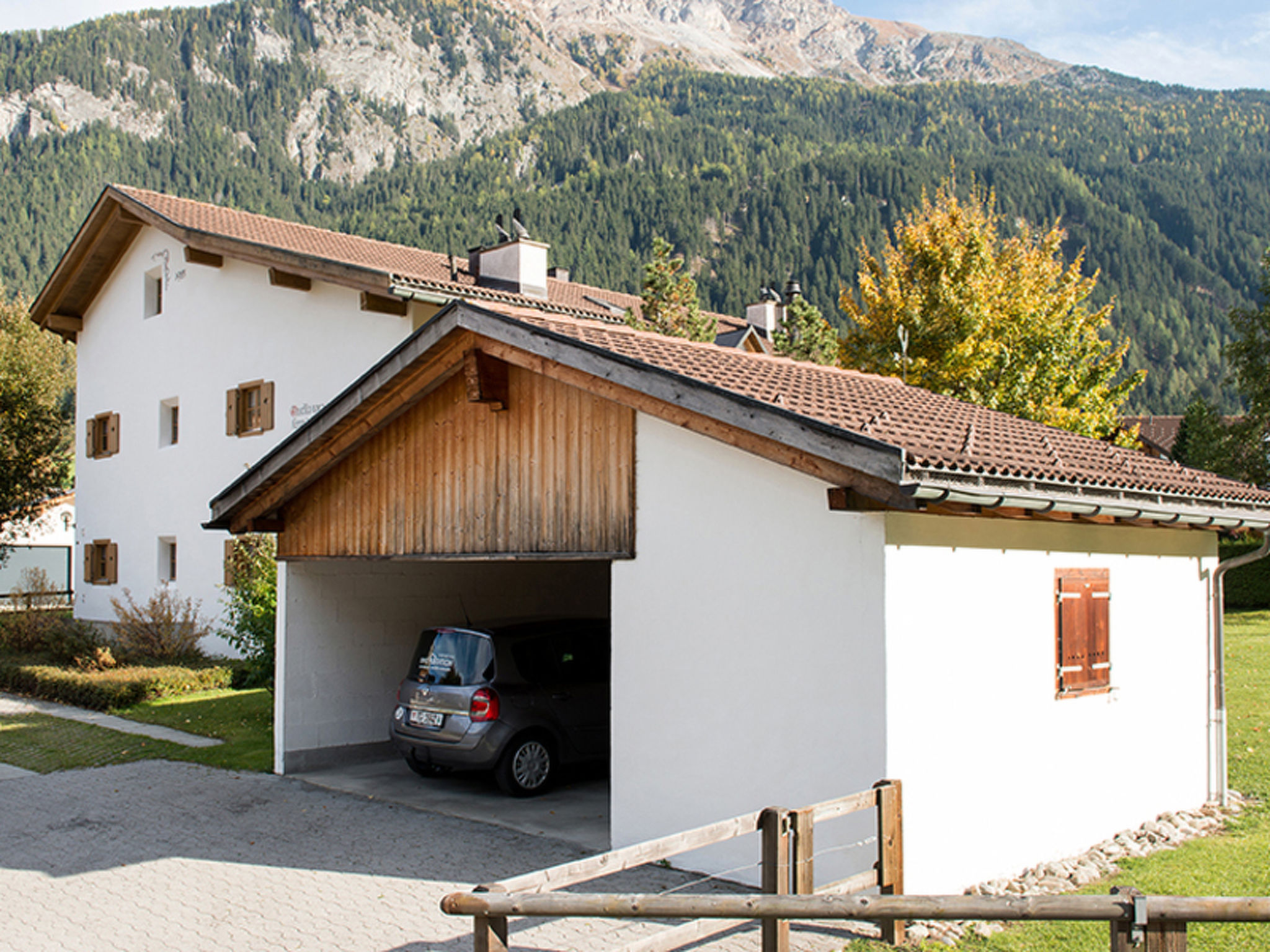 Muntschi, (Andeer). - Buiten