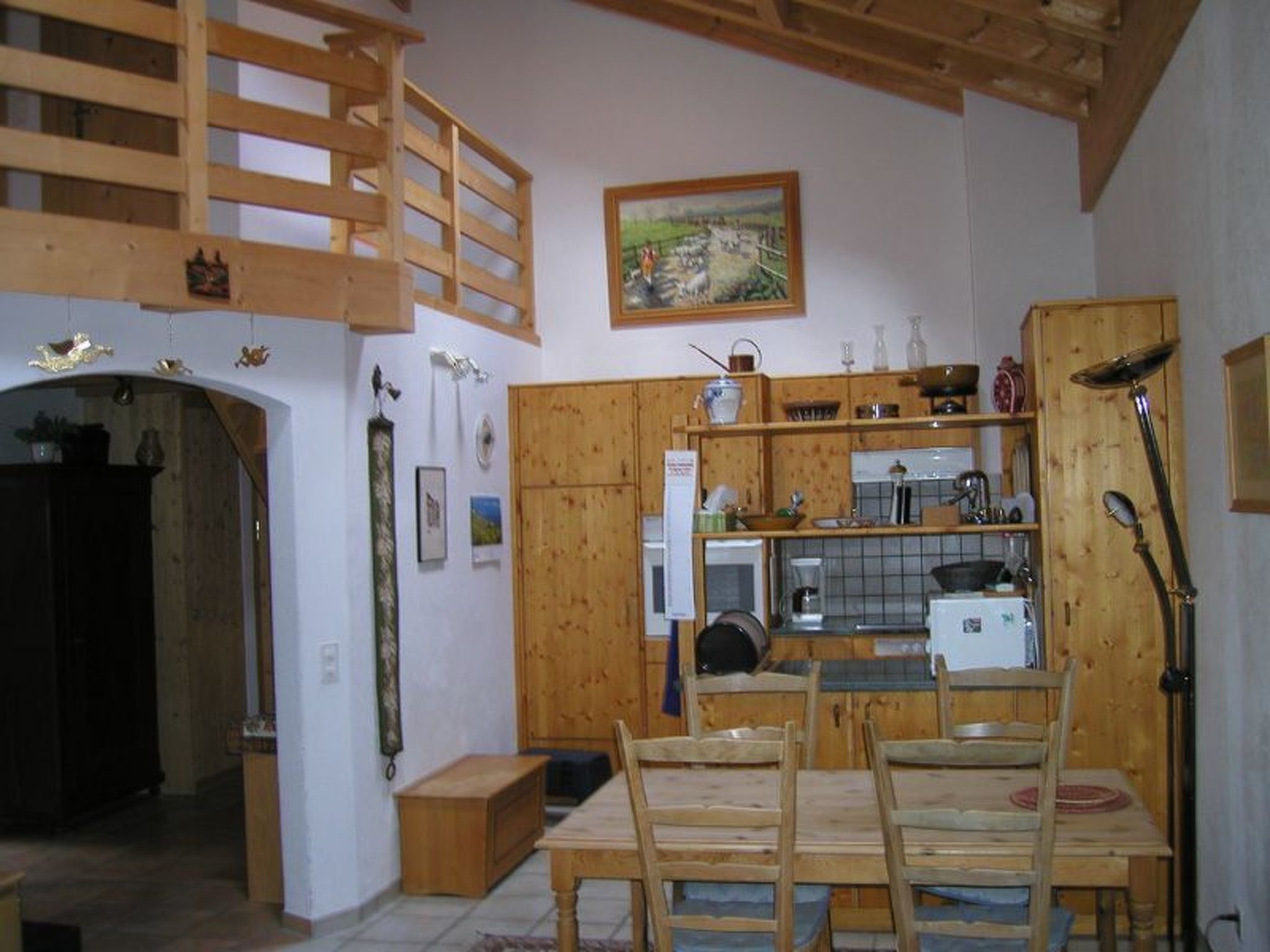 Appartement Wohnung Baltensperger, (Andeer), – Cuisine et coin repas, photo 5 sur 10