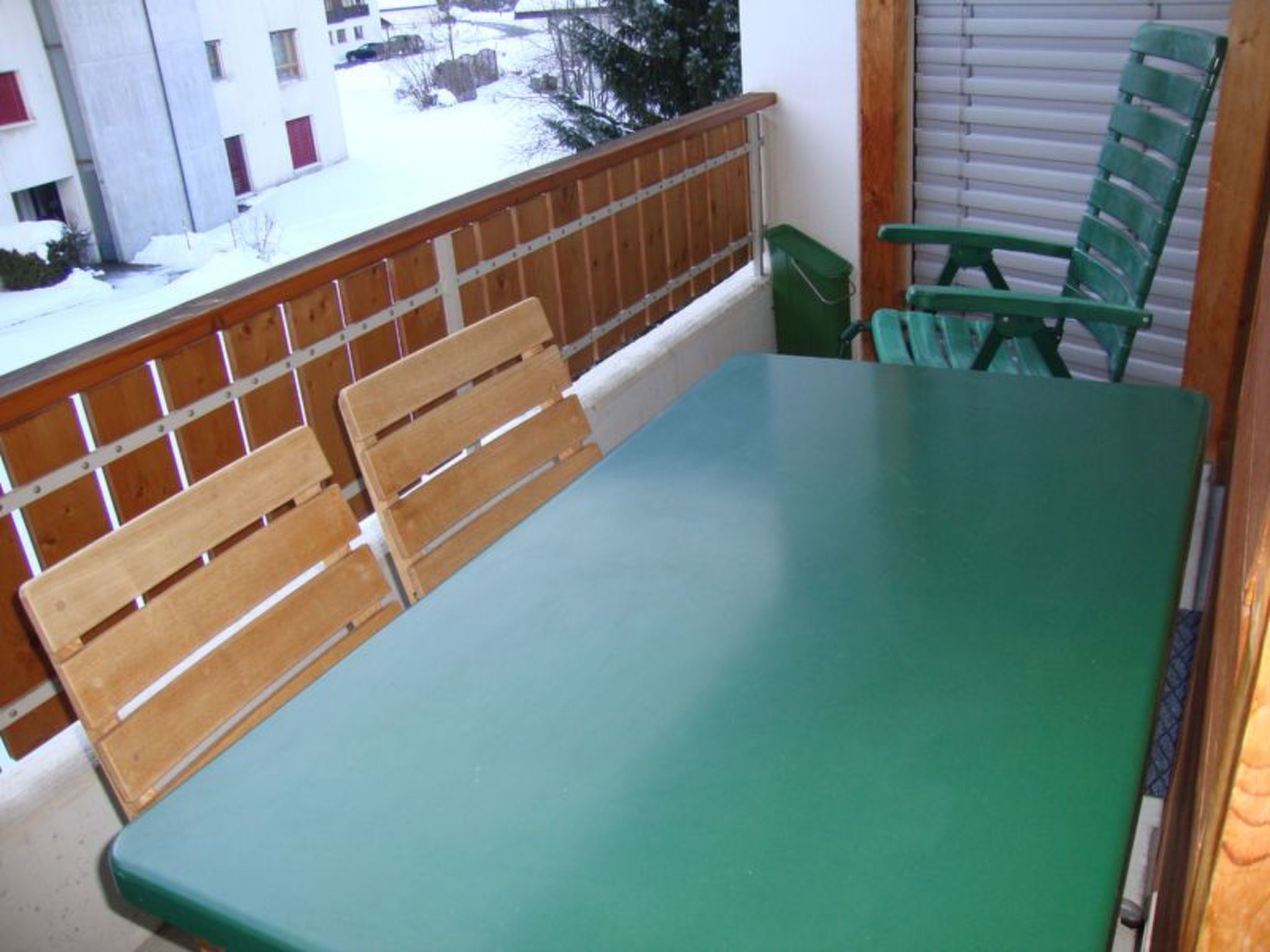 Appartement Wohnung Baltensperger, (Andeer), – Terrasse, photo 9 sur 10