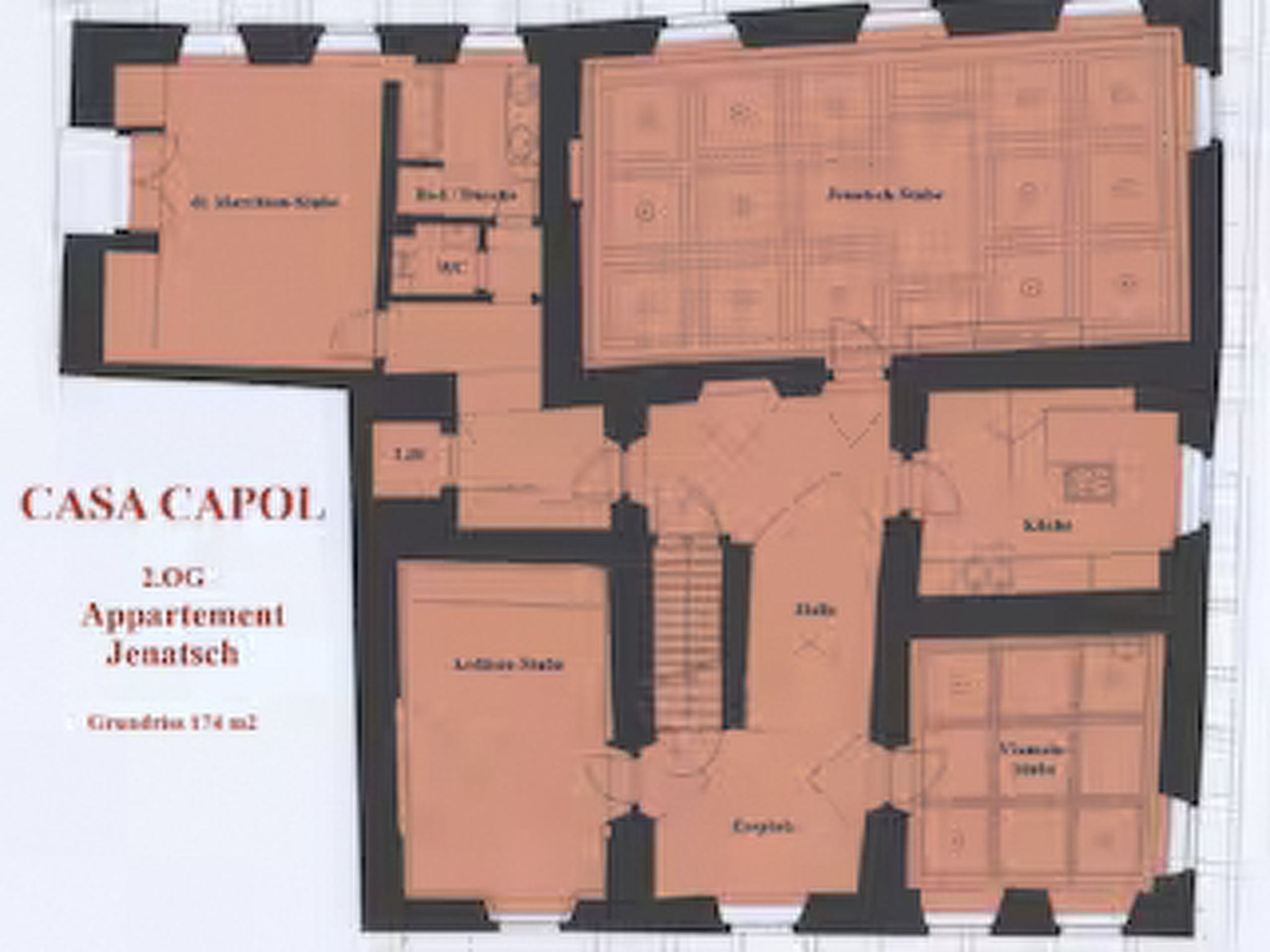 Casa Capol, (Andeer), - Dedans
