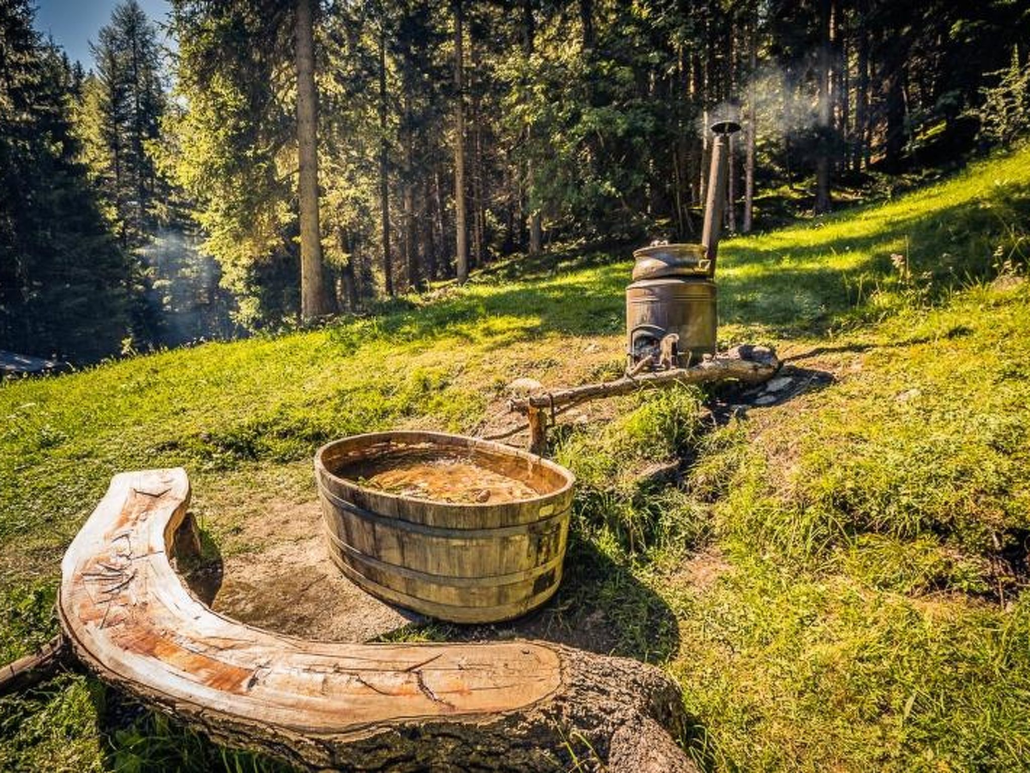 Maiensäss Molas Sot Appartement/Fewo Maiensäss-Stall - Buiten