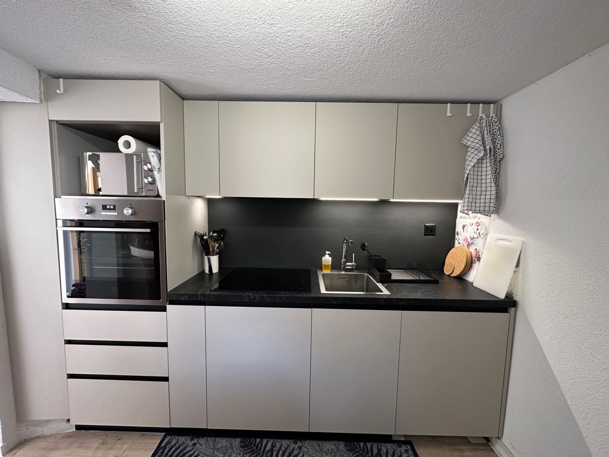 Jonnys Paradisli Appartement/Fewo, Dusche und Bad, WC, 1 Schlafraum