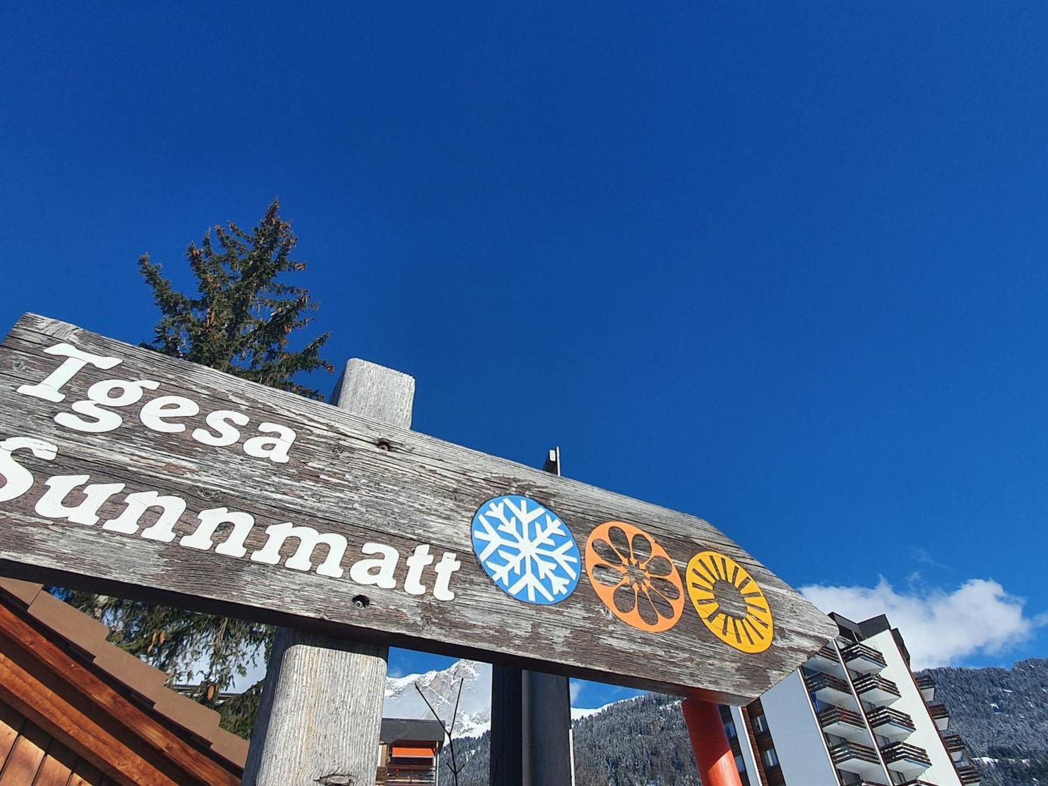 Tgesa Sunnmatt Nr 11 Appartement/Fewo, Dusche, WC, 1 Schlafraum