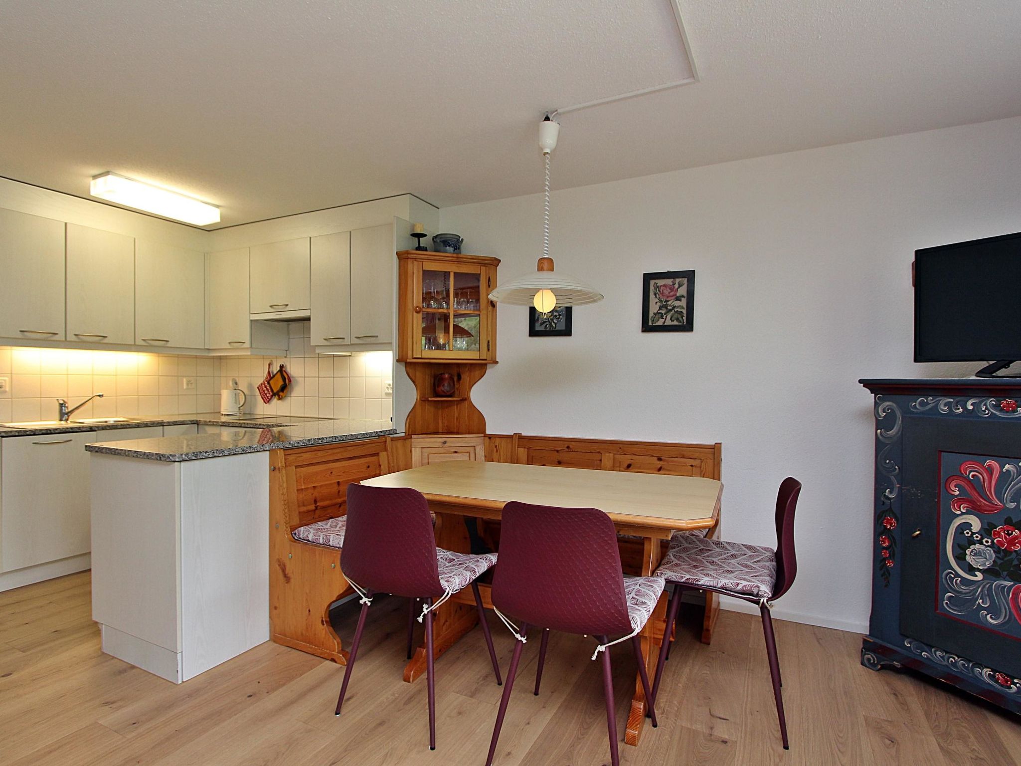 Las Vals E10 Appartement/Fewo, Bad, WC, 2 Schlafräume 3 Zimmerwohnung - 6 Betten