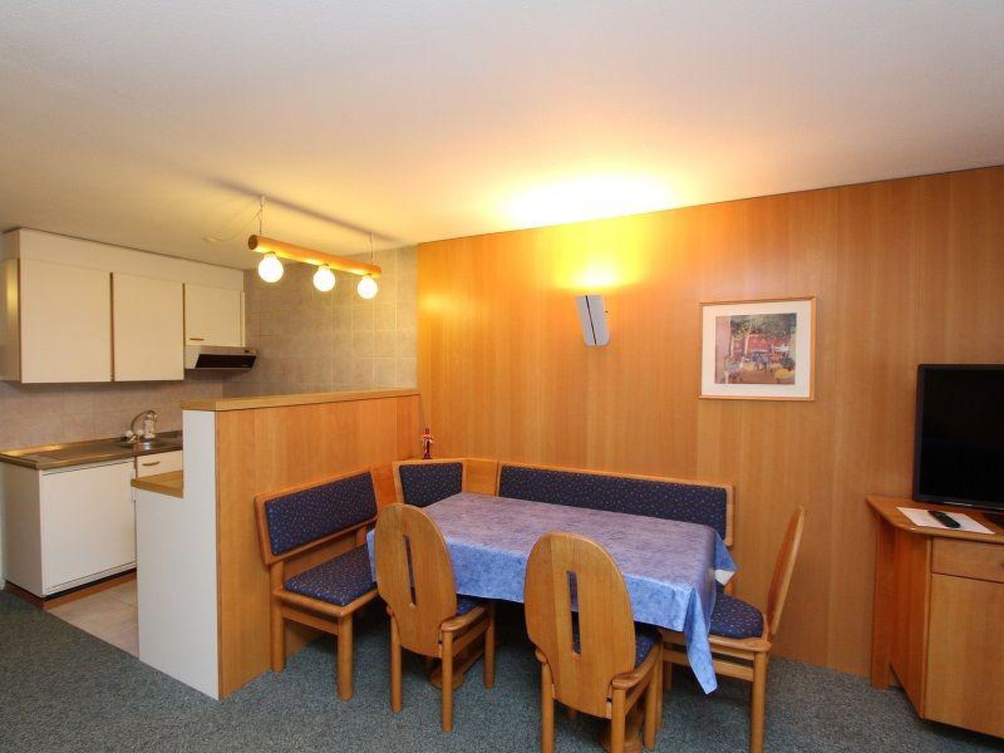 Las Vals B5 Appartement/Fewo, Bad, WC, 2 Schlafräume 3 Zimmerwohnung - 5 Betten