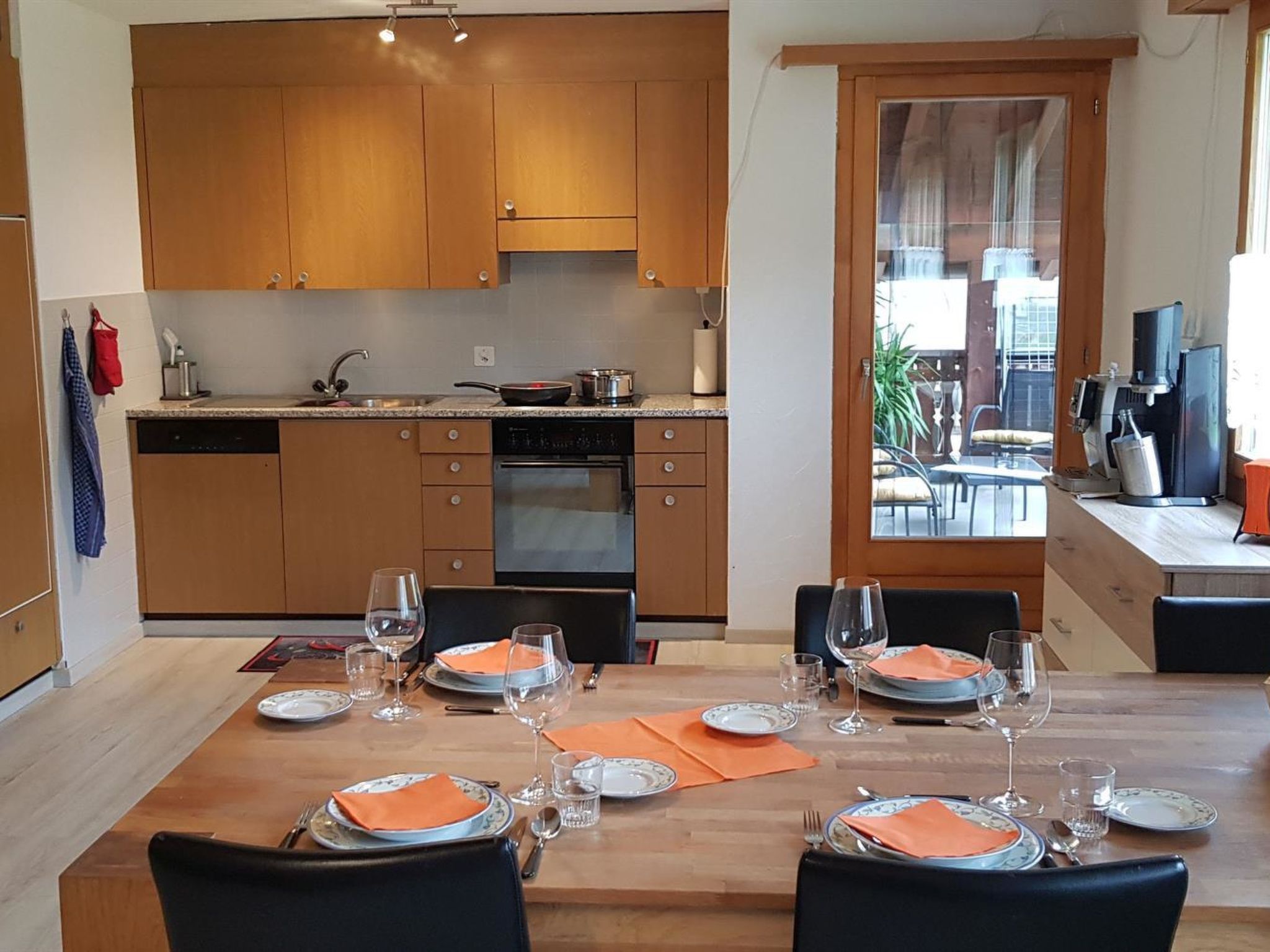 Bauernhof Sot Curtegns Appartement/Fewo, Bad, WC, 2 Schlafräume