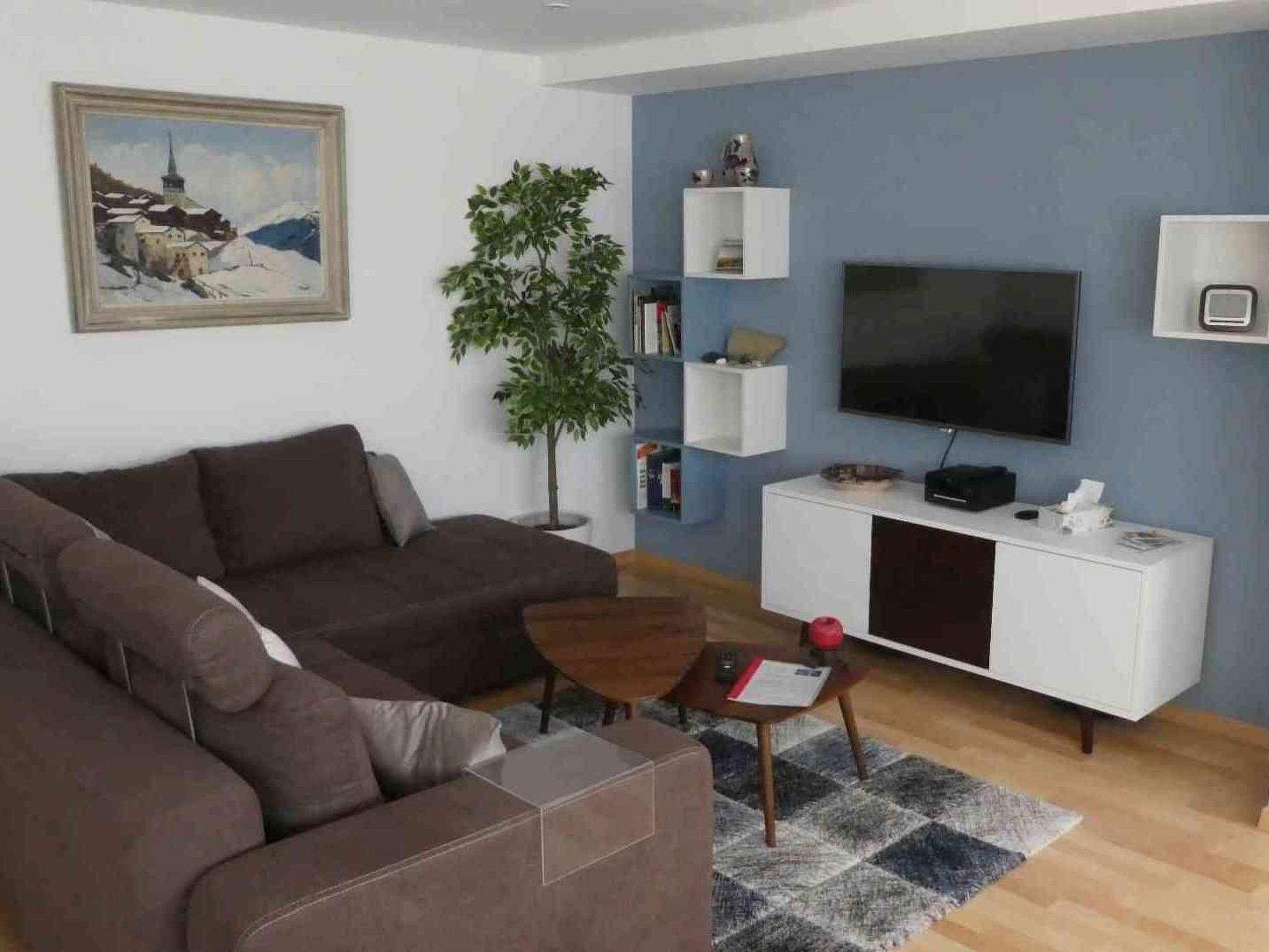 Tgesa Sunnmatt Nr 46 Appartement/Fewo, Dusche, WC, 1 Schlafraum